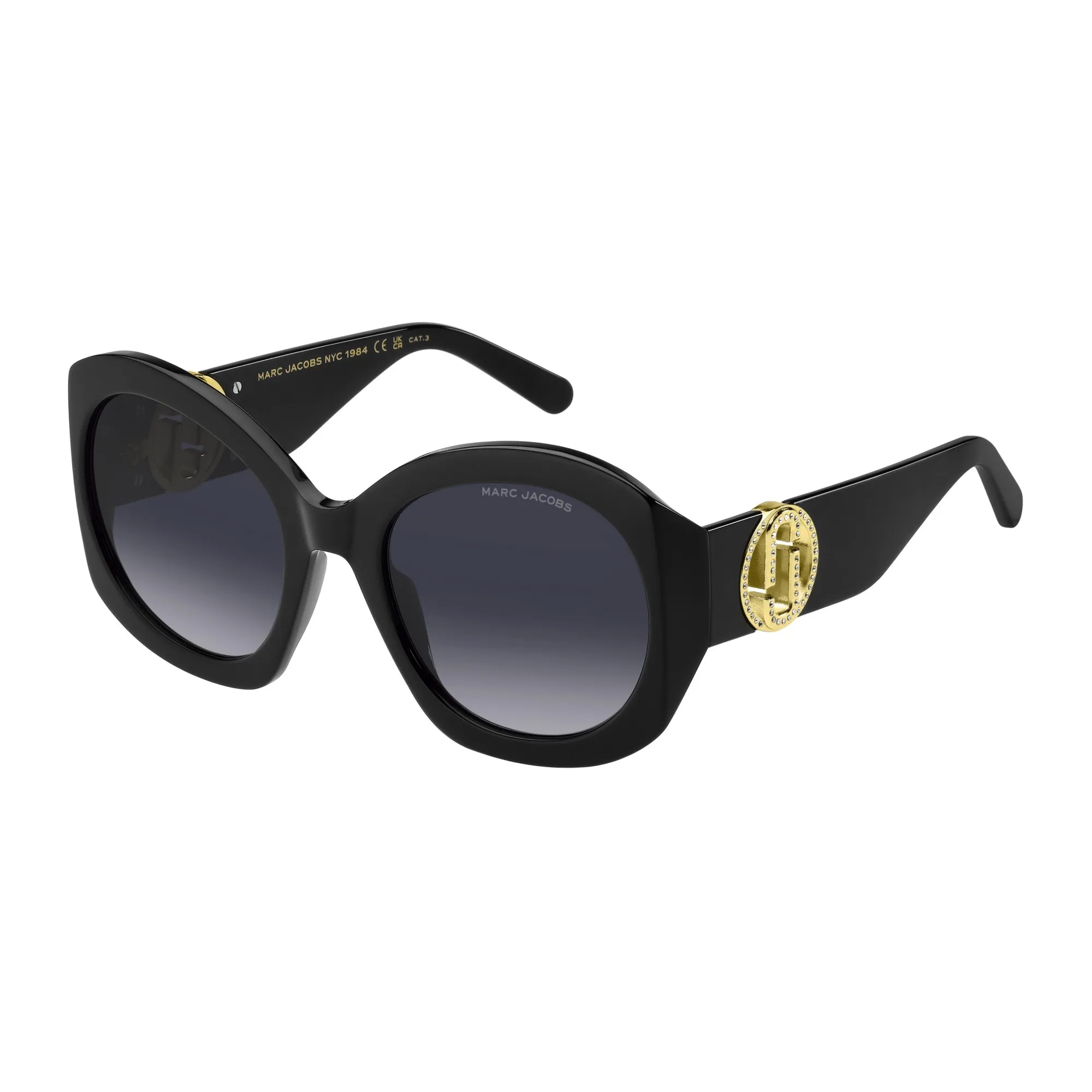   Marc Jacobs MARC 722/S - 2M2 9O Oro Nero | Occhiale Da Sole Donna 
