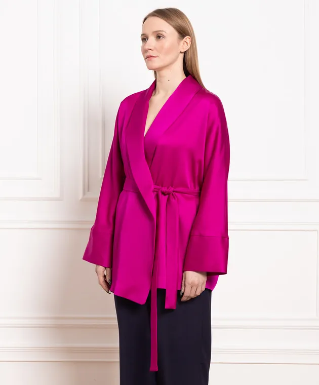 Marina Rinaldi Cardigan rosa per l'odore CANTO