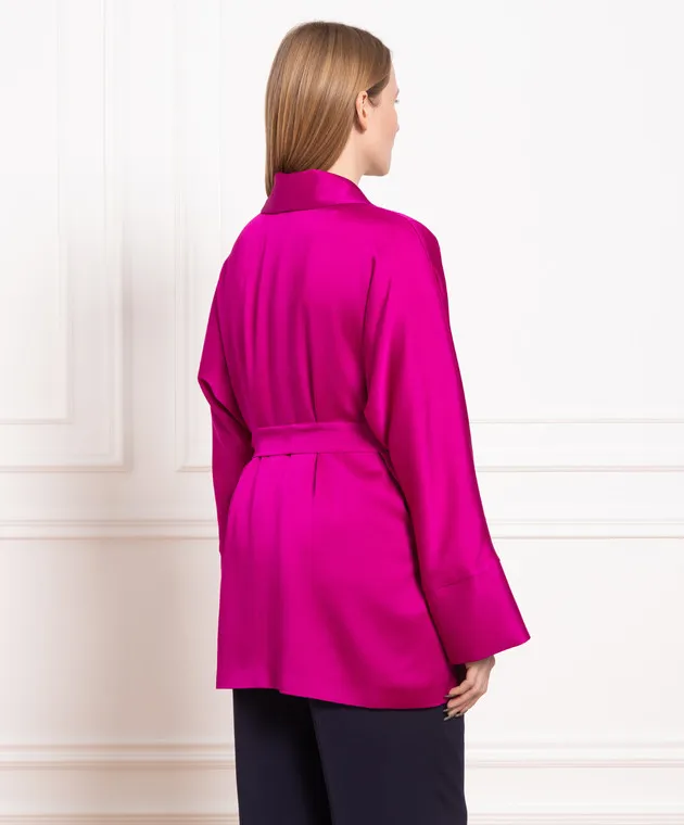 Marina Rinaldi Cardigan rosa per l'odore CANTO