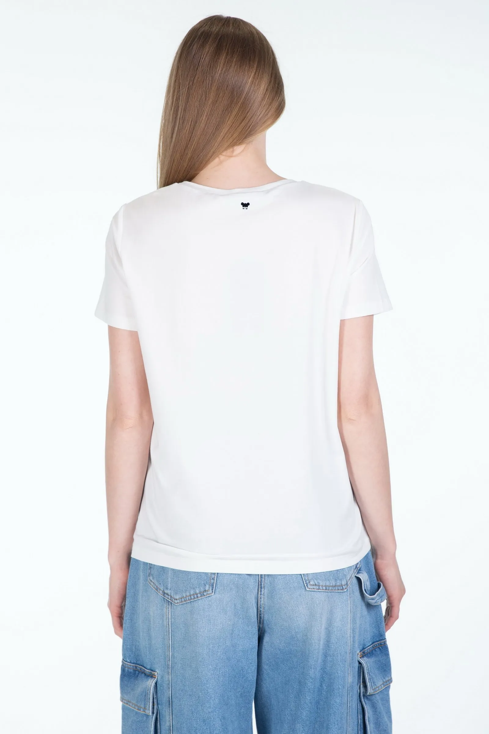 MAX MARA WEEKEND T-shirt in tela di lino MAGNO