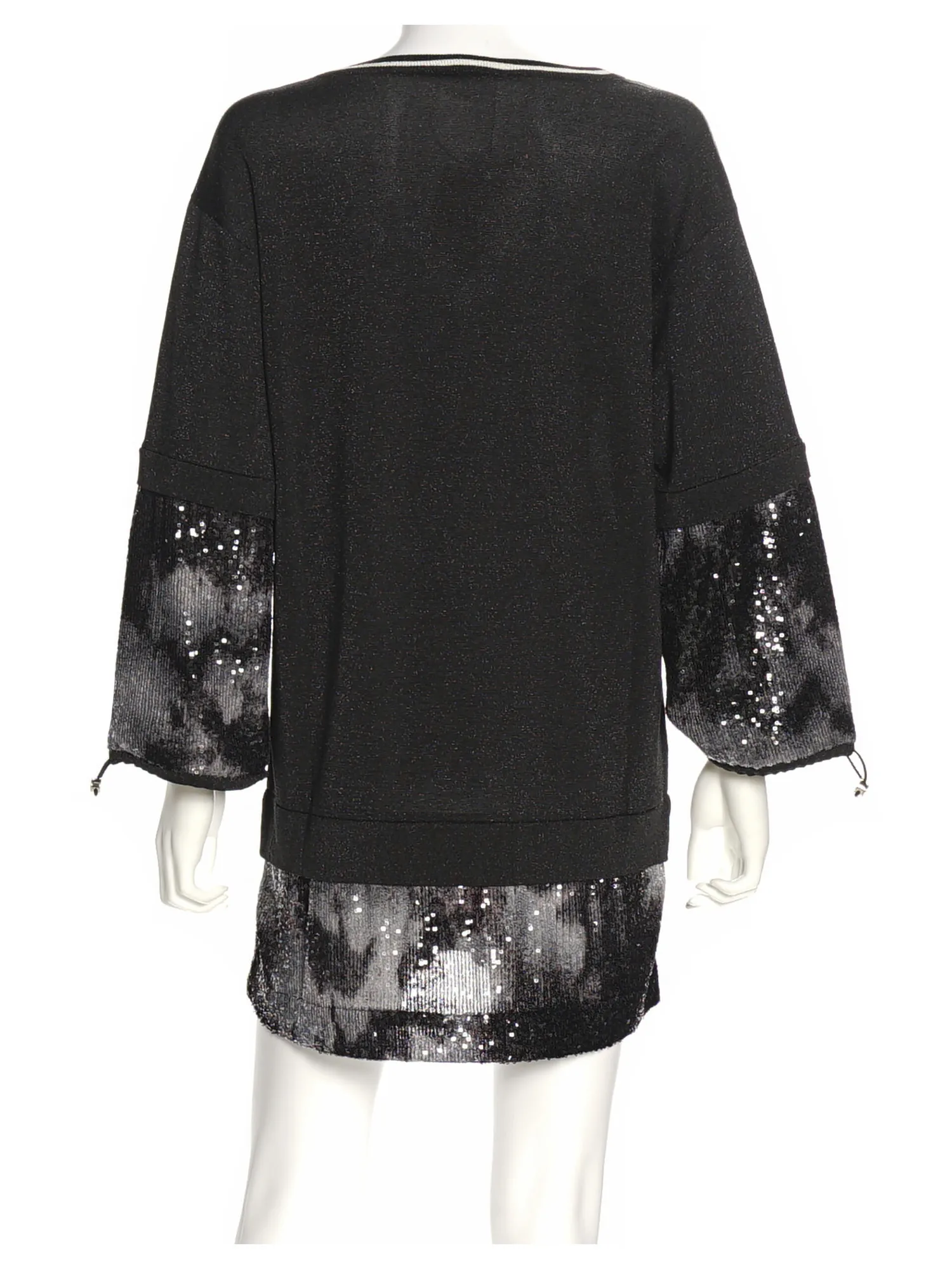 Maxi maglia a maniche lunghe Liu Jo da donna nera