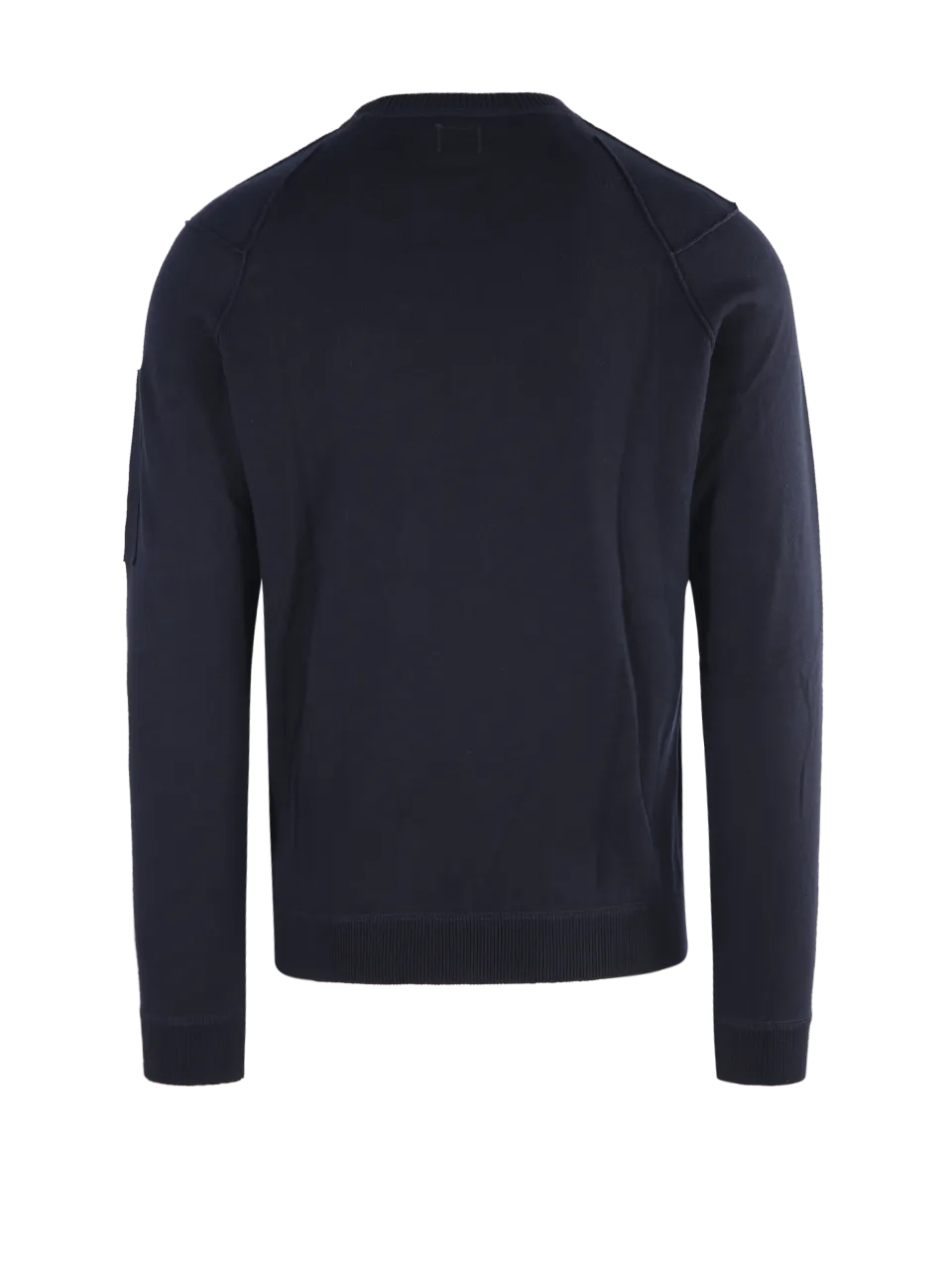 MEN CP COMPANY BLUE COTTON SEA ISLAND KNIT