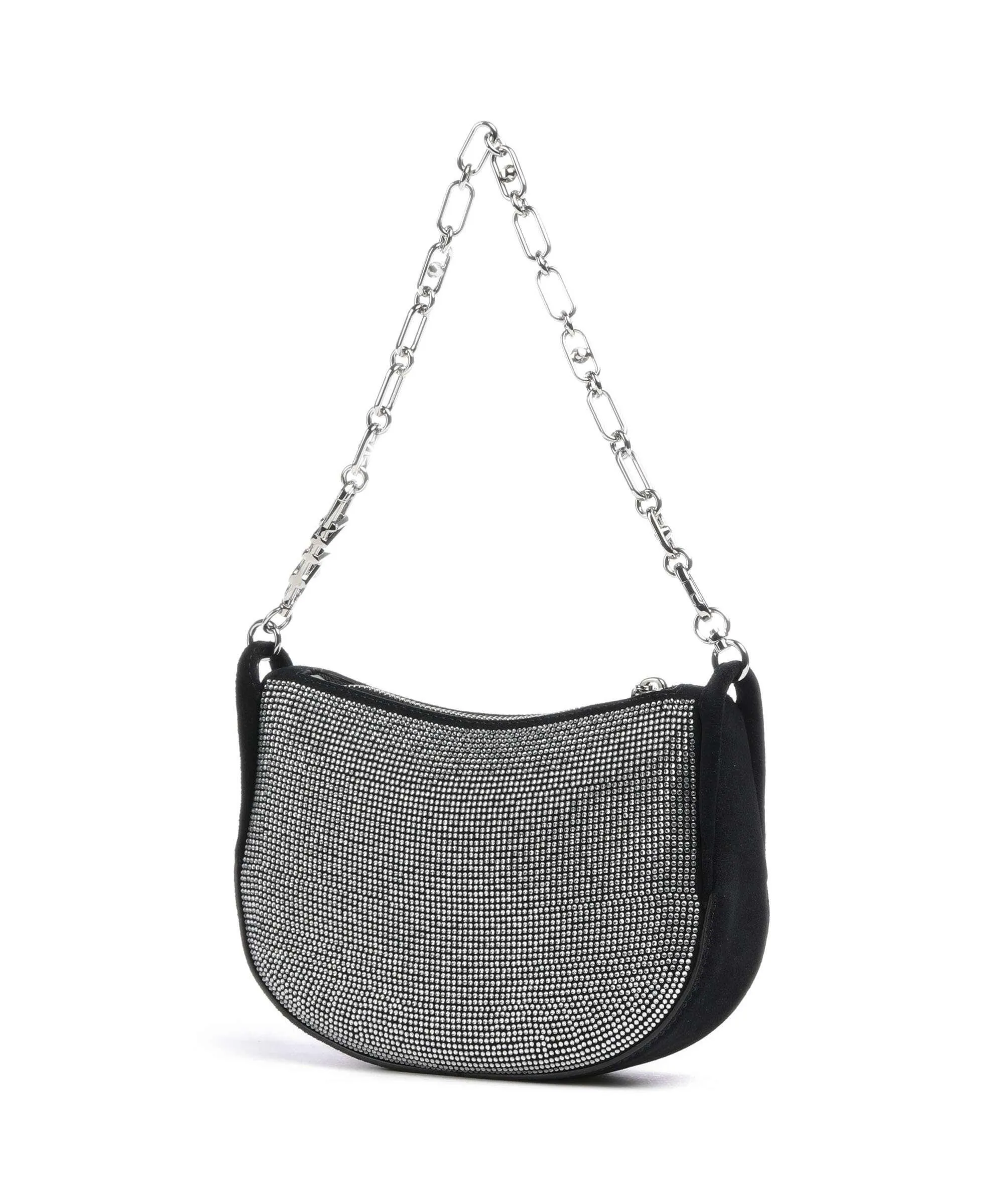  Michael Kors Kendall Borsa a spalla pelle ruvida nero  