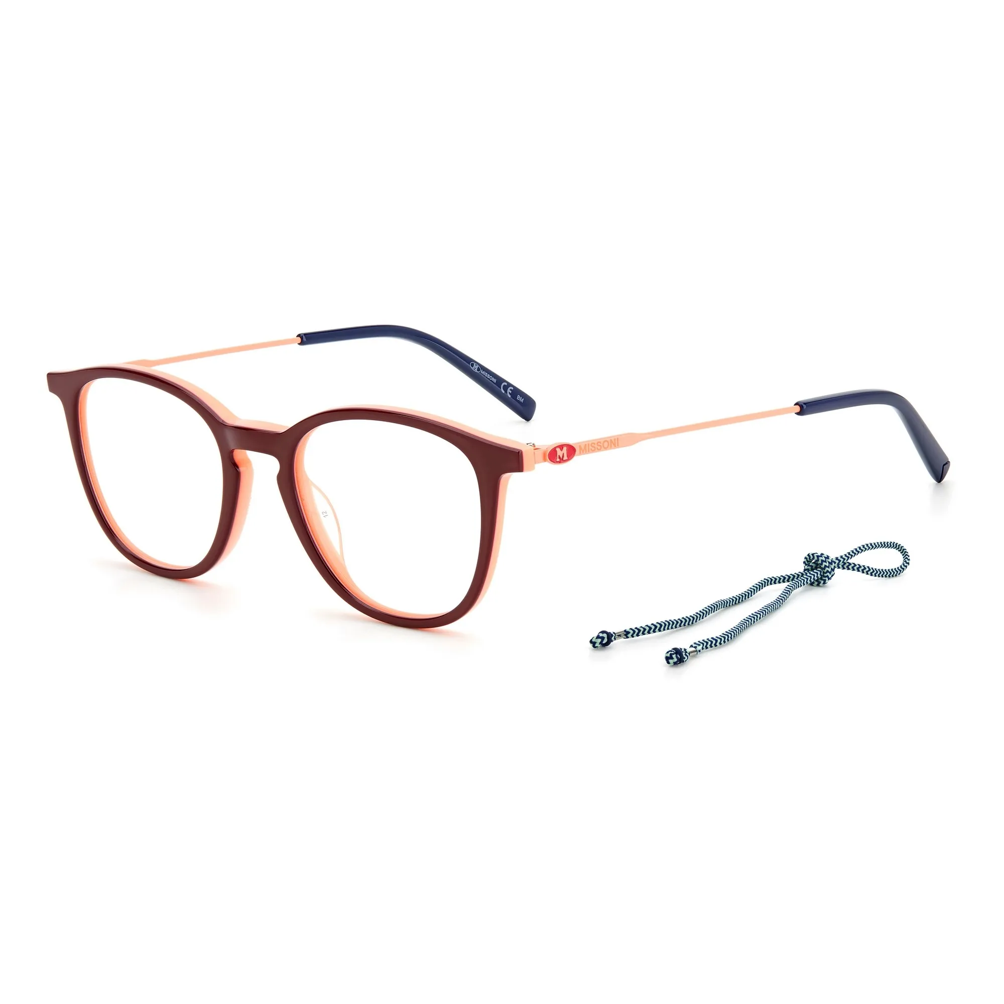   Missoni MMI 0066  1RQ  Pesca Bordeaux | Occhiale Da Vista Donna 