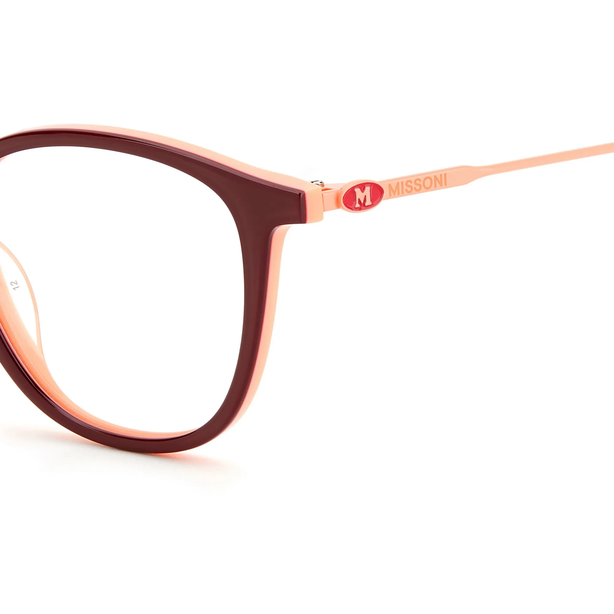   Missoni MMI 0066  1RQ  Pesca Bordeaux | Occhiale Da Vista Donna 