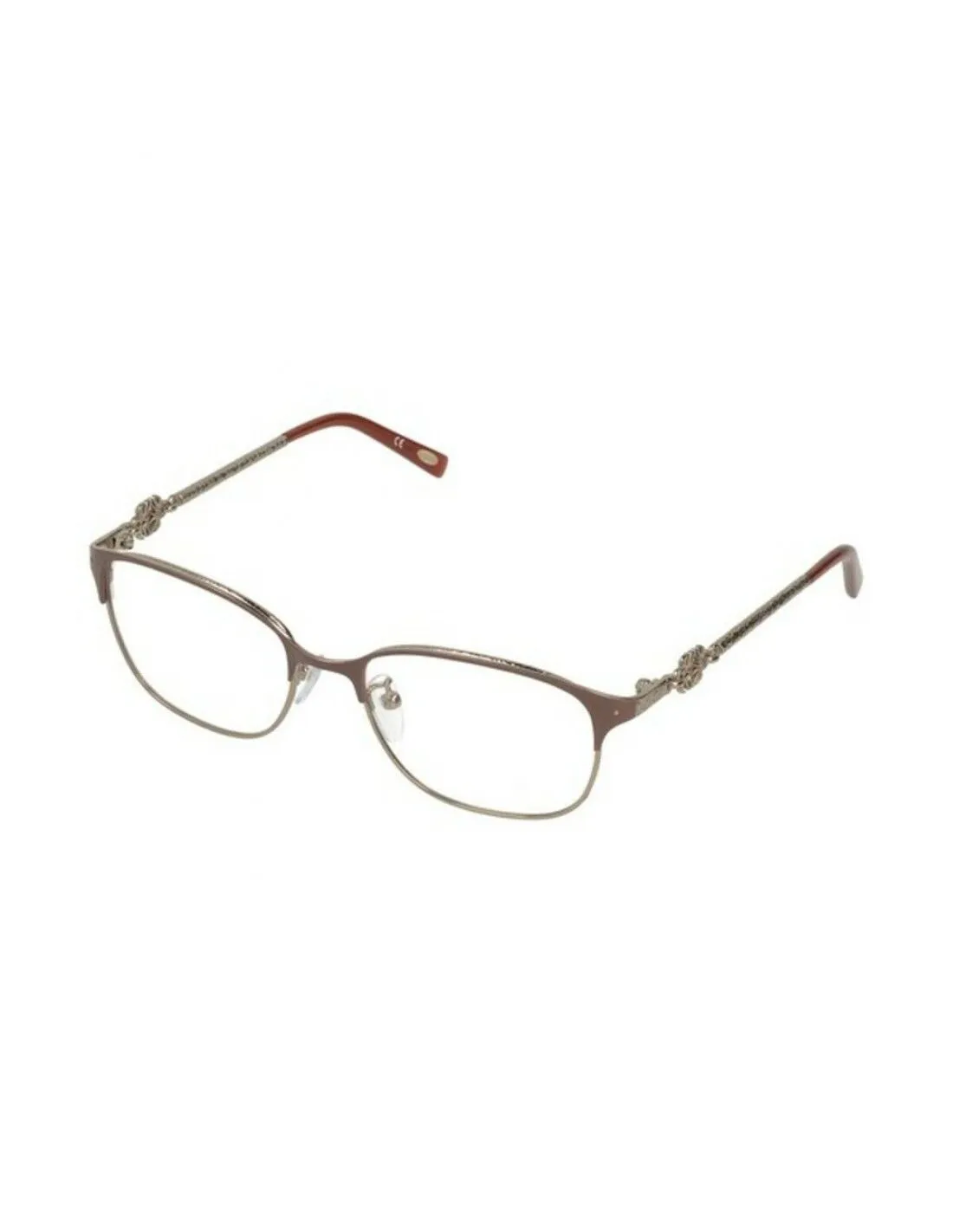 Montatura per Occhiali Donna Loewe VLW441M5308MD Cammello (ø 53 mm)