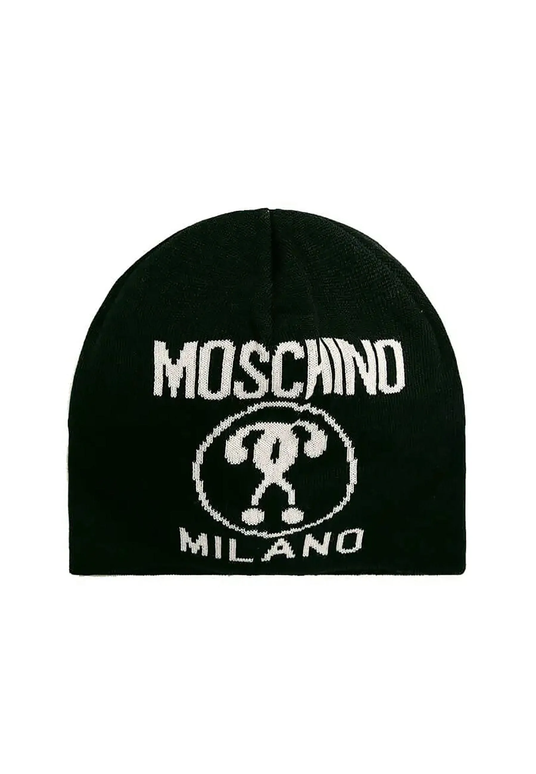 MOSCHINO Berretta Donna Black White 60016-M5146