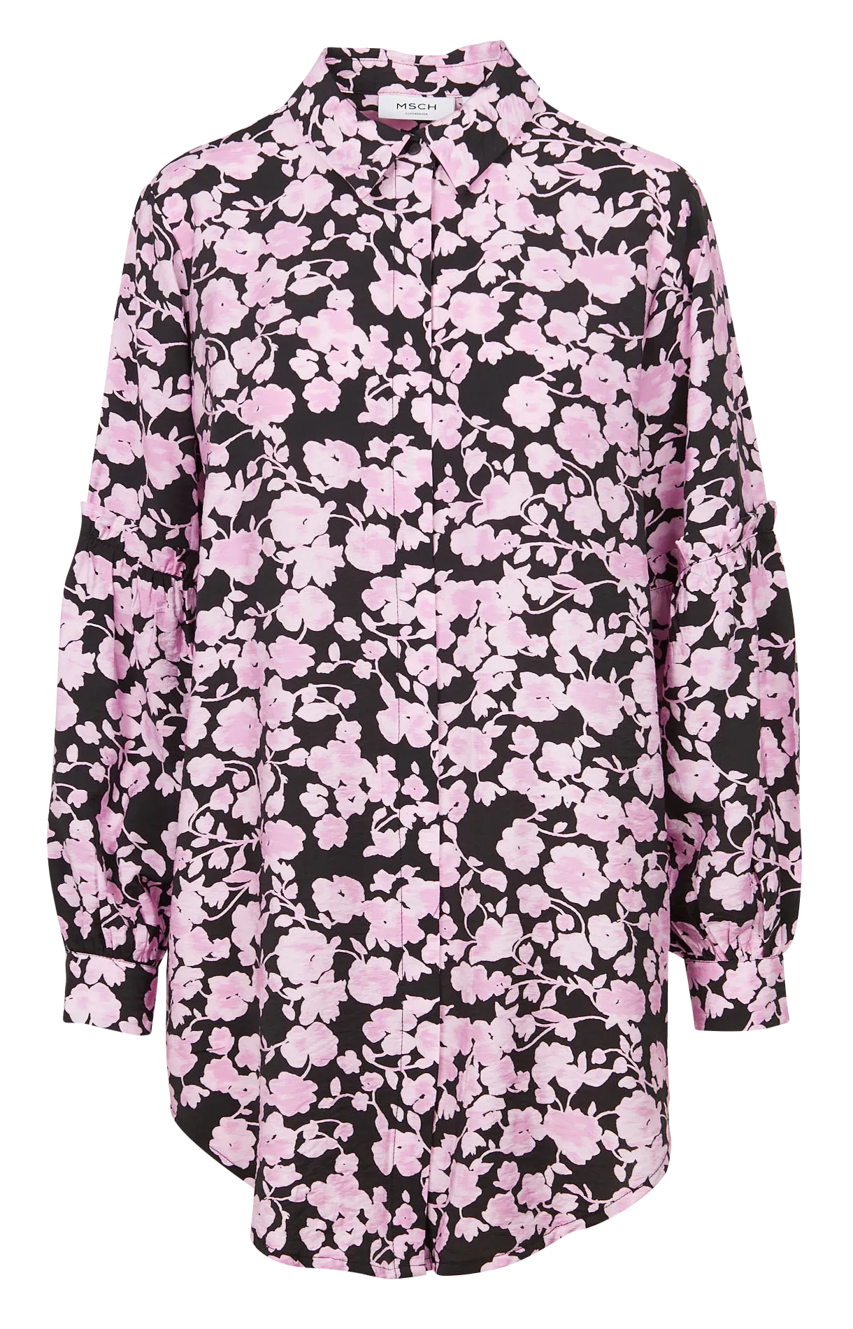  MOSS COPENHAGEN   LADONNA - Camicia morbida con stampa floreale | Multicolore