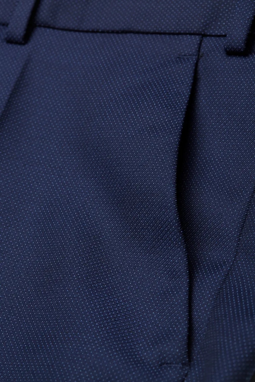 Navy blue marine dress Digel drop six modern fit fabric Reda 110 's