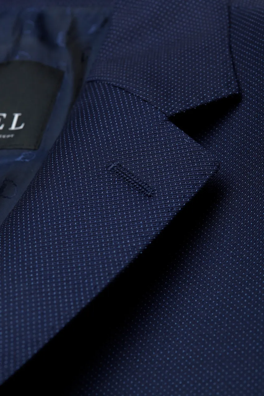 Navy blue marine dress Digel drop six modern fit fabric Reda 110 's