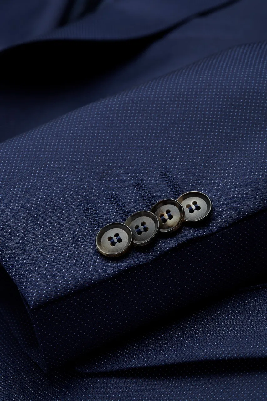 Navy blue marine dress Digel drop six modern fit fabric Reda 110 's