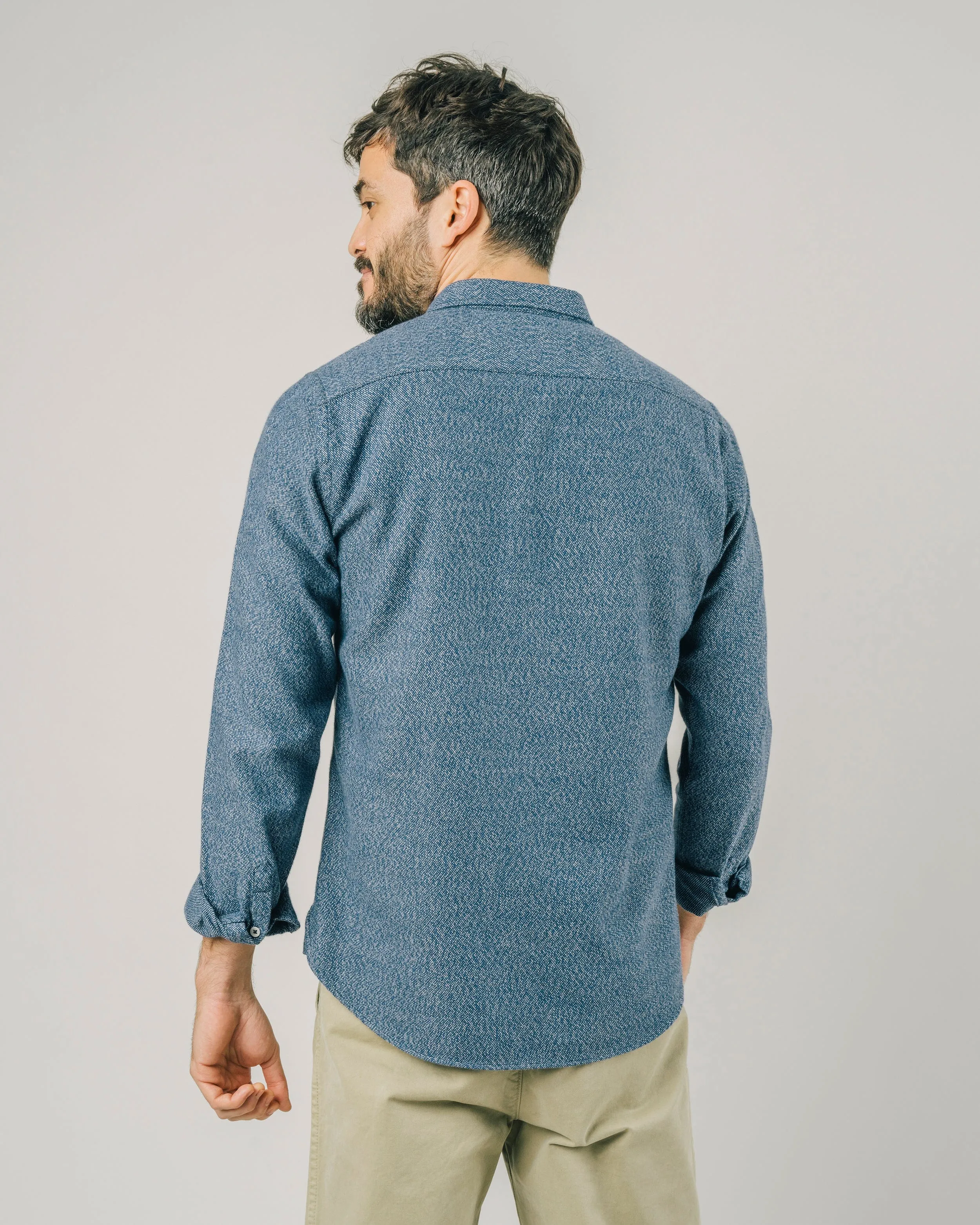 NUUK REGULAR SHIRT - BLUE