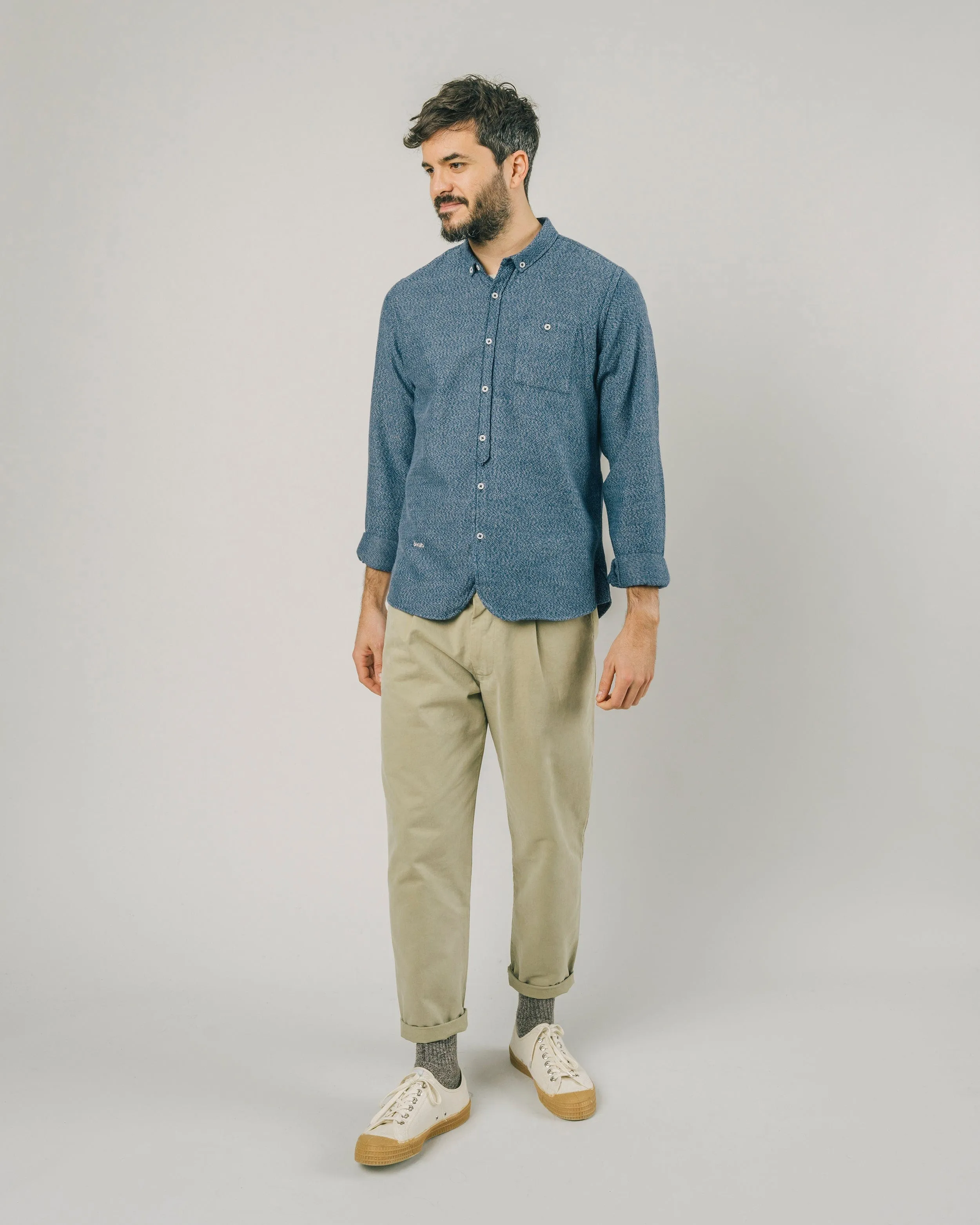 NUUK REGULAR SHIRT - BLUE