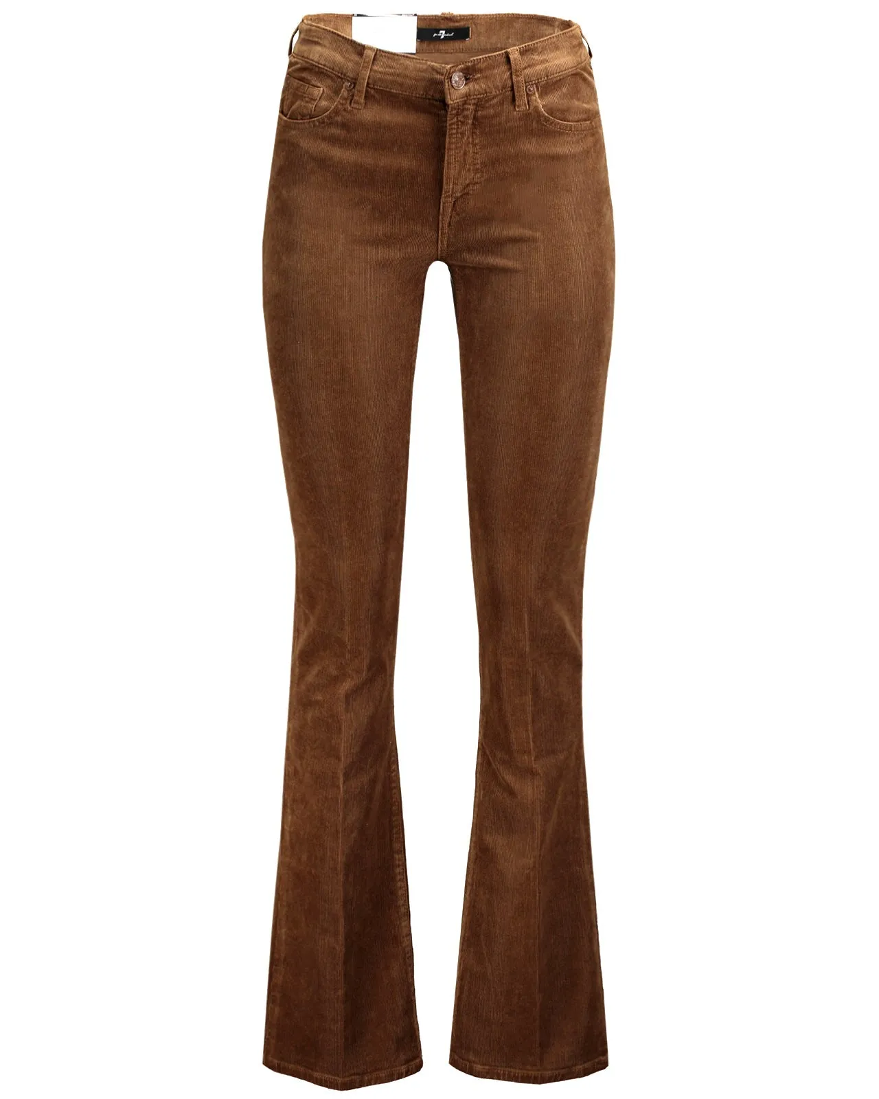 Pantalone Bootcut Mocha velluto marrone