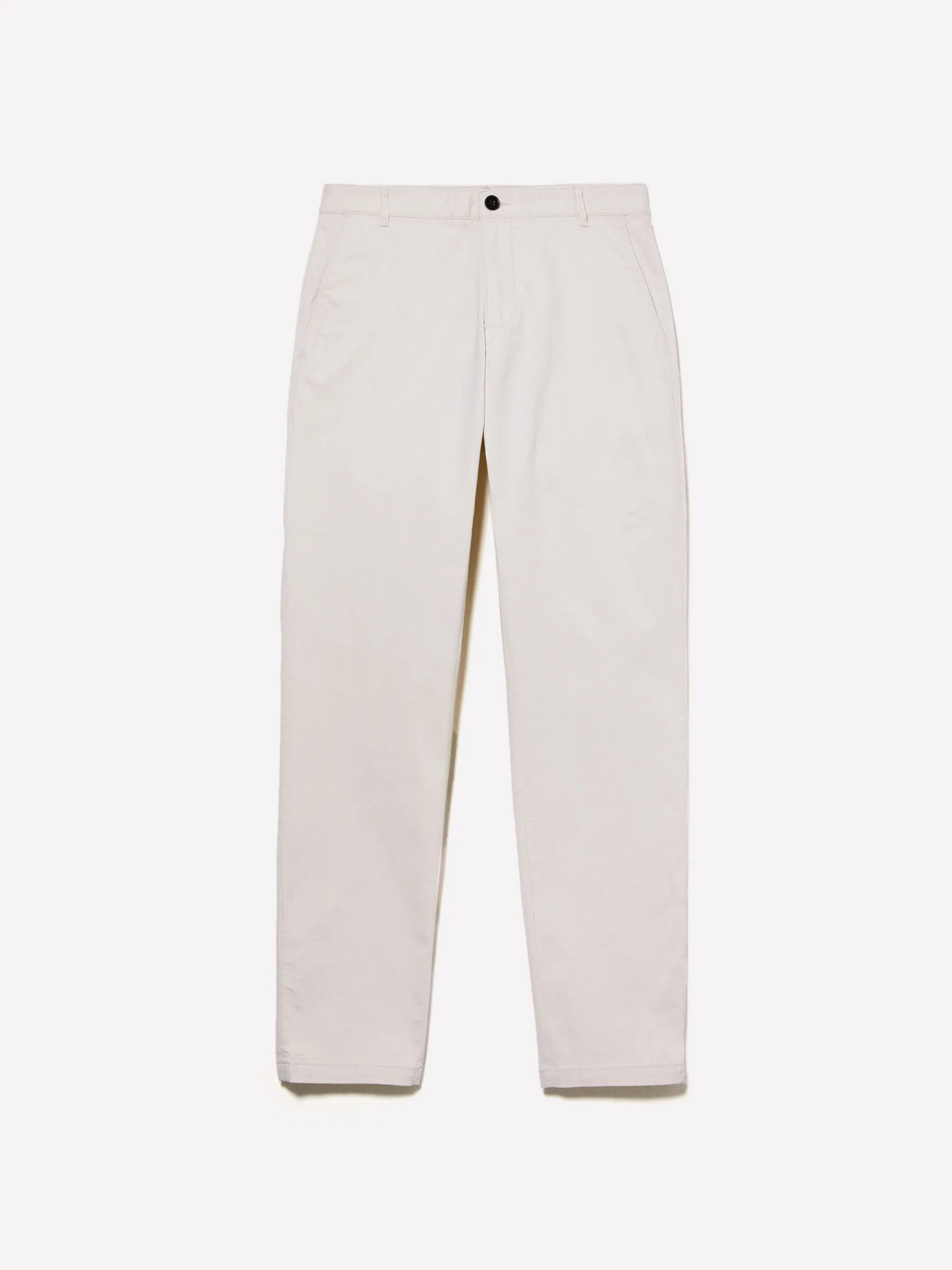Pantaloni bianco panna effetto vintage
