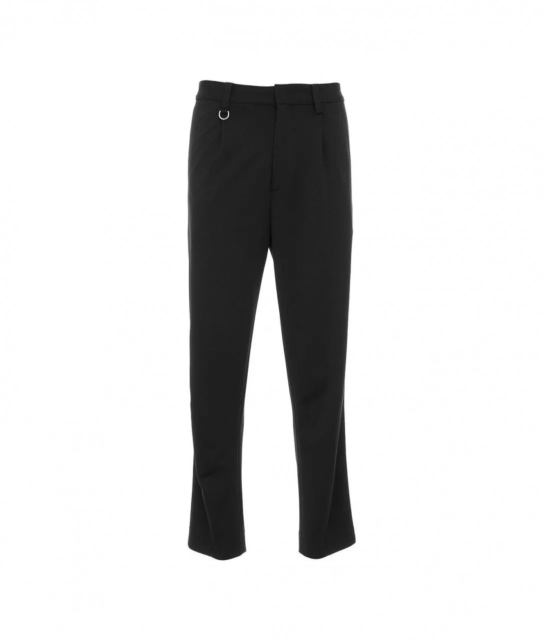 Pantaloni in jersey nero nero