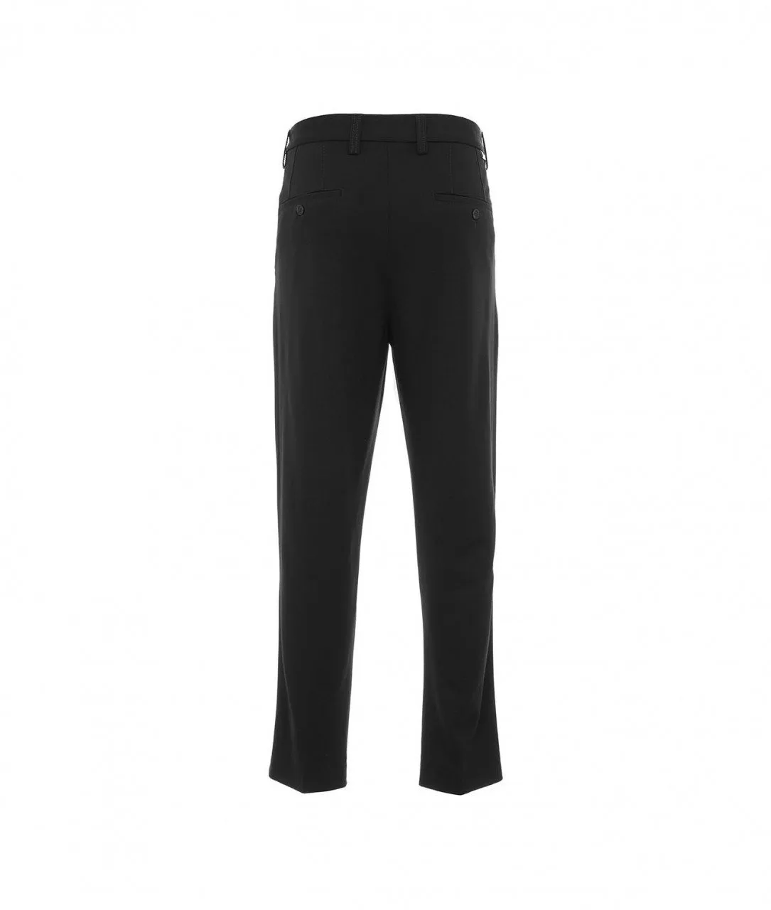 Pantaloni in jersey nero nero