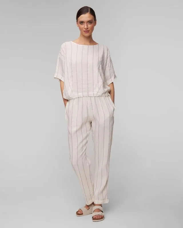 Pantaloni in lino da donna Deha