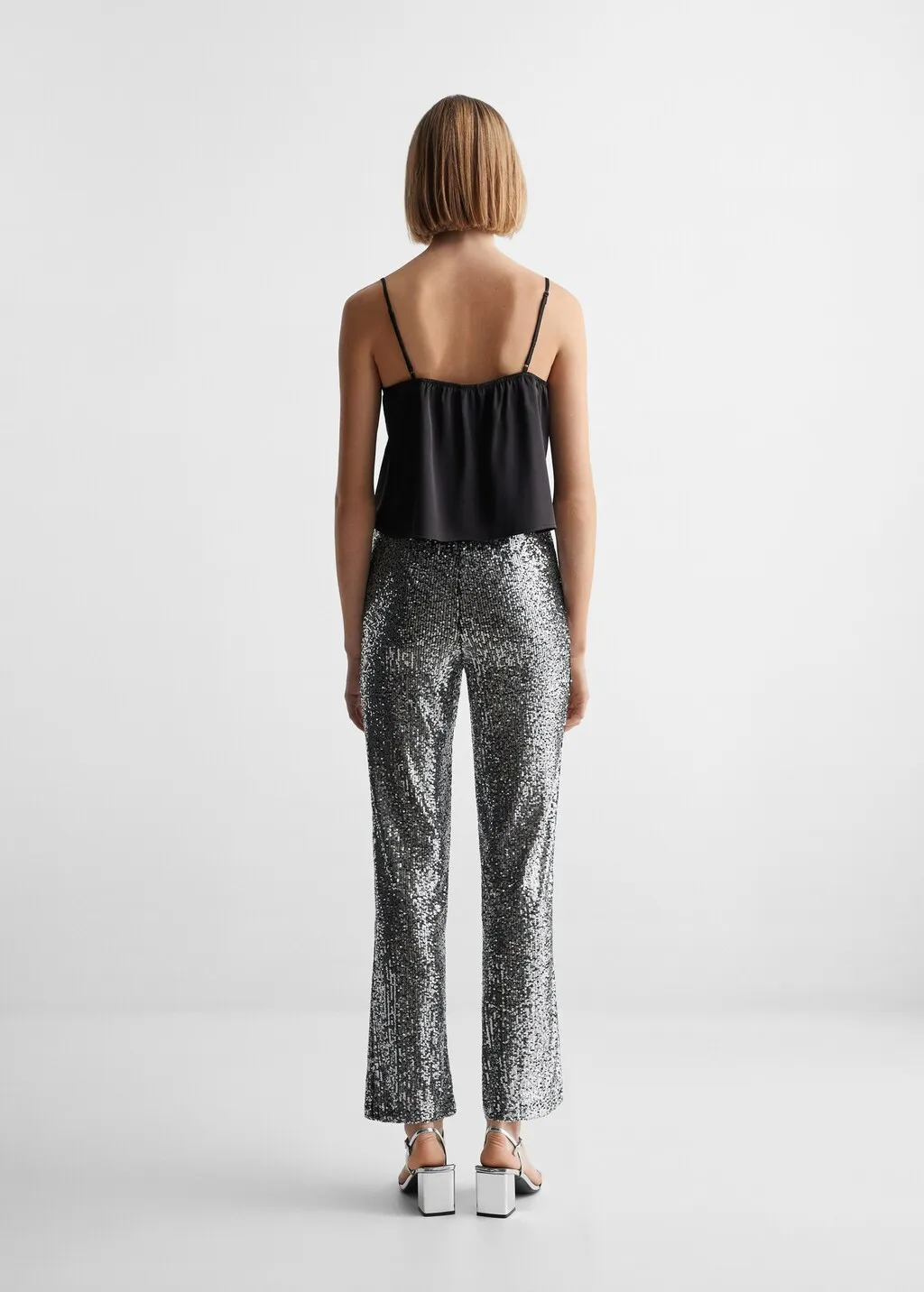 Pantaloni paillettes