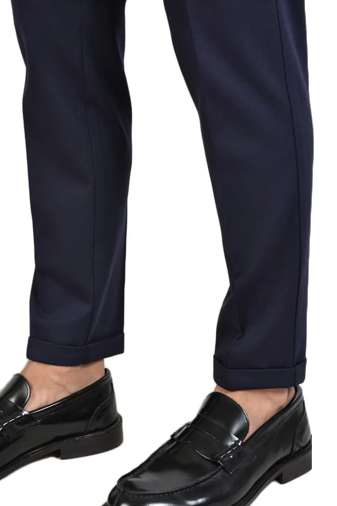 Pantaloni XAGON MAN color BLU disponibili anche con giacca e gilet in coordinato