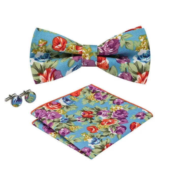 Papillon, tasca quadrata, gemelli set