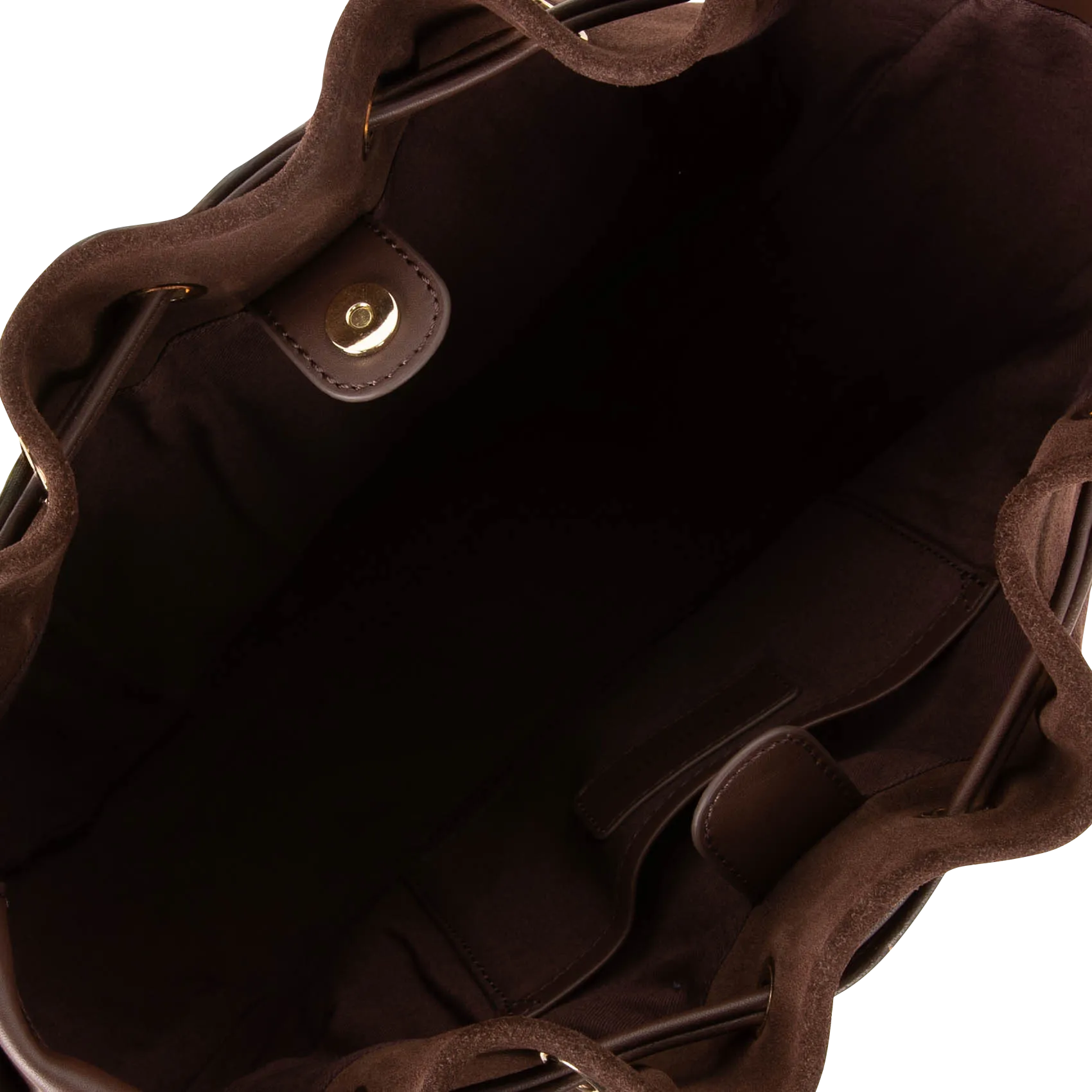  PETITE MENDIGOTE   SAULINE - Borsa in pelle scamosciata | Marrone