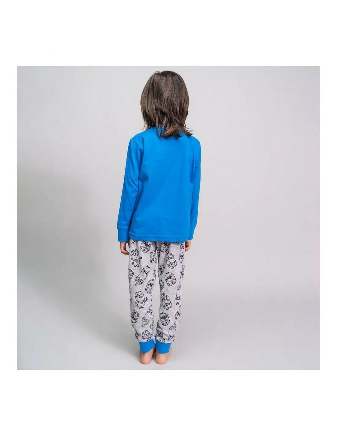Pigiama Per bambini Minions Azzurro Taglia 12 anni
