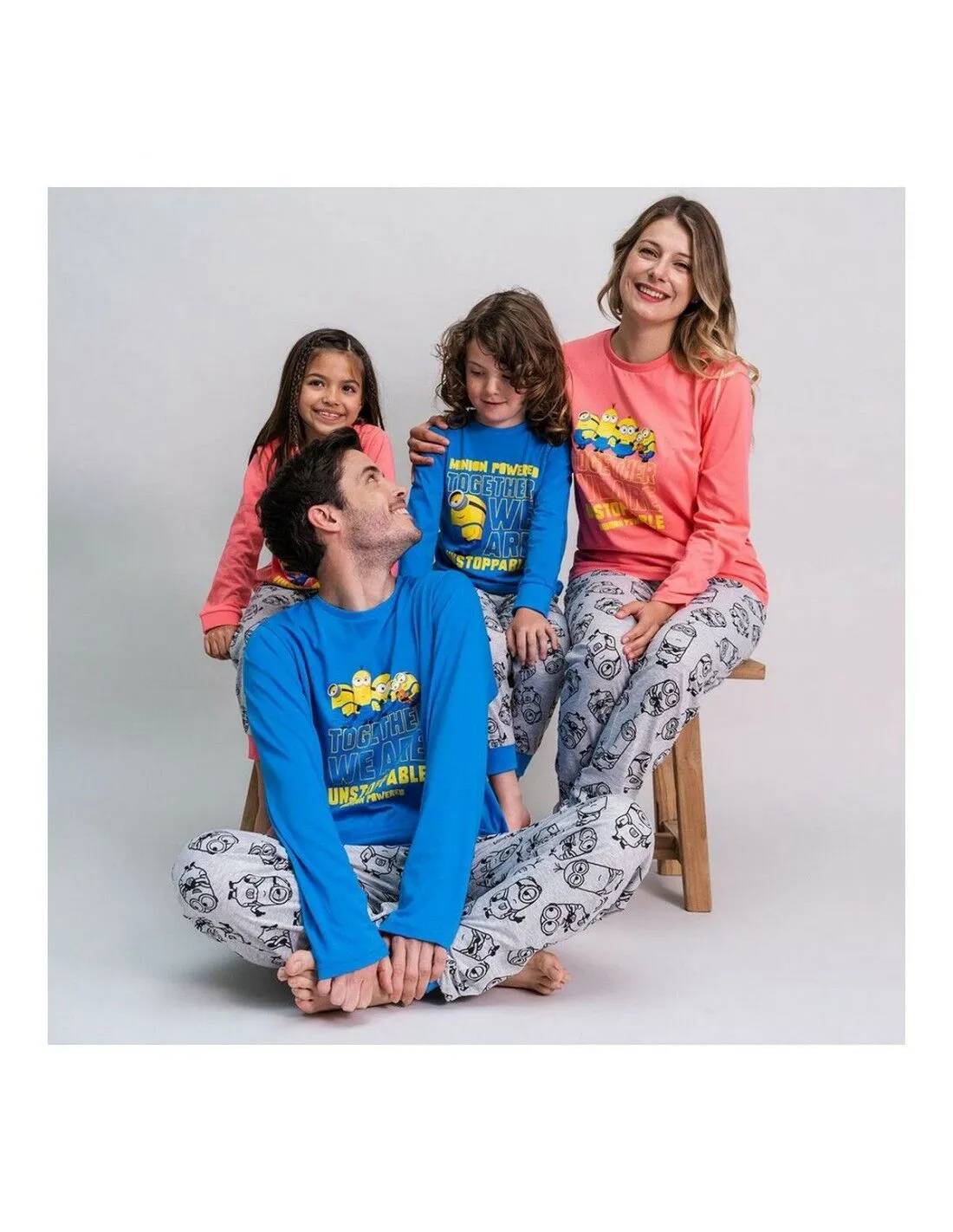 Pigiama Per bambini Minions Azzurro Taglia 12 anni