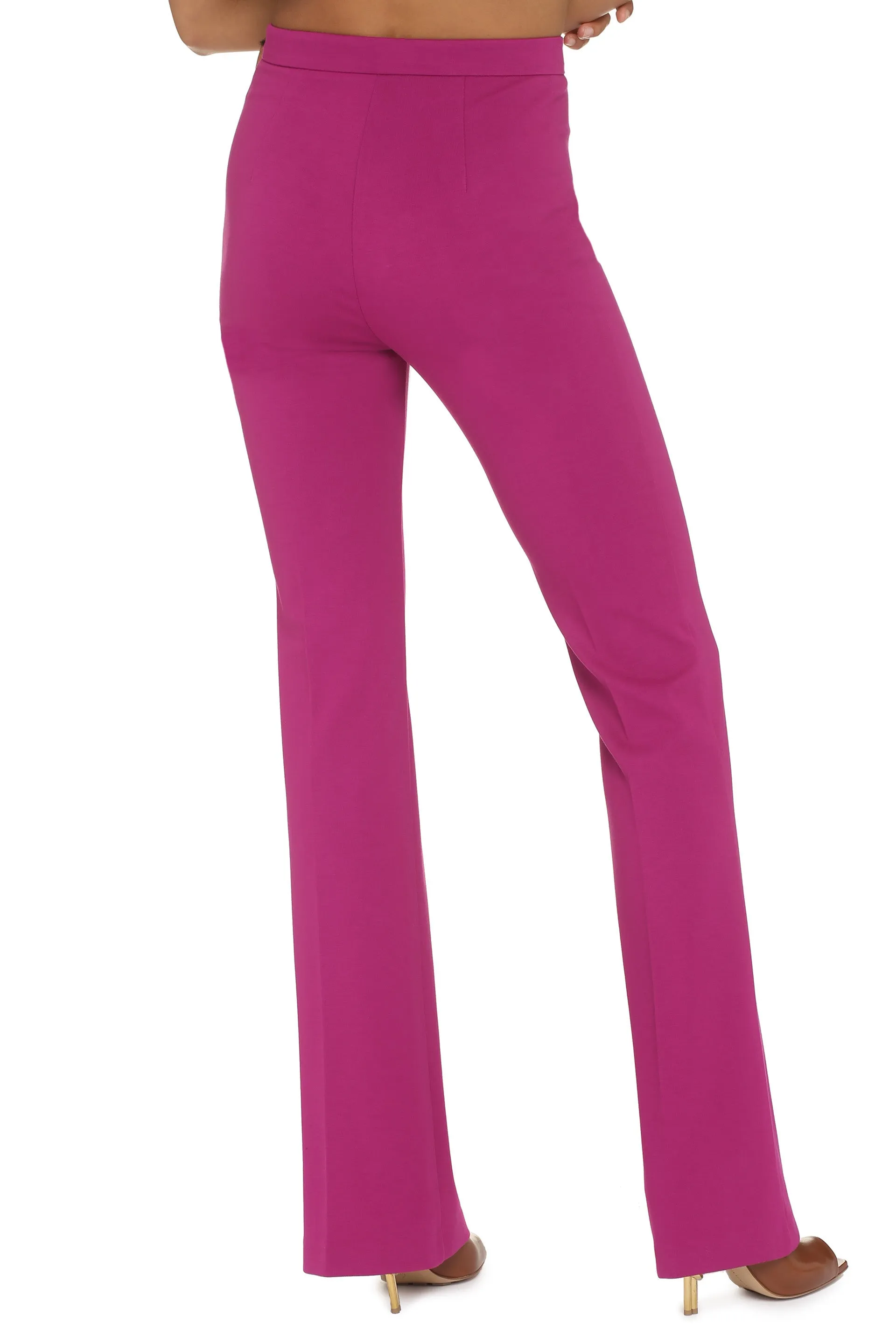 Pinko Pantaloni flared Hulka in viscosa