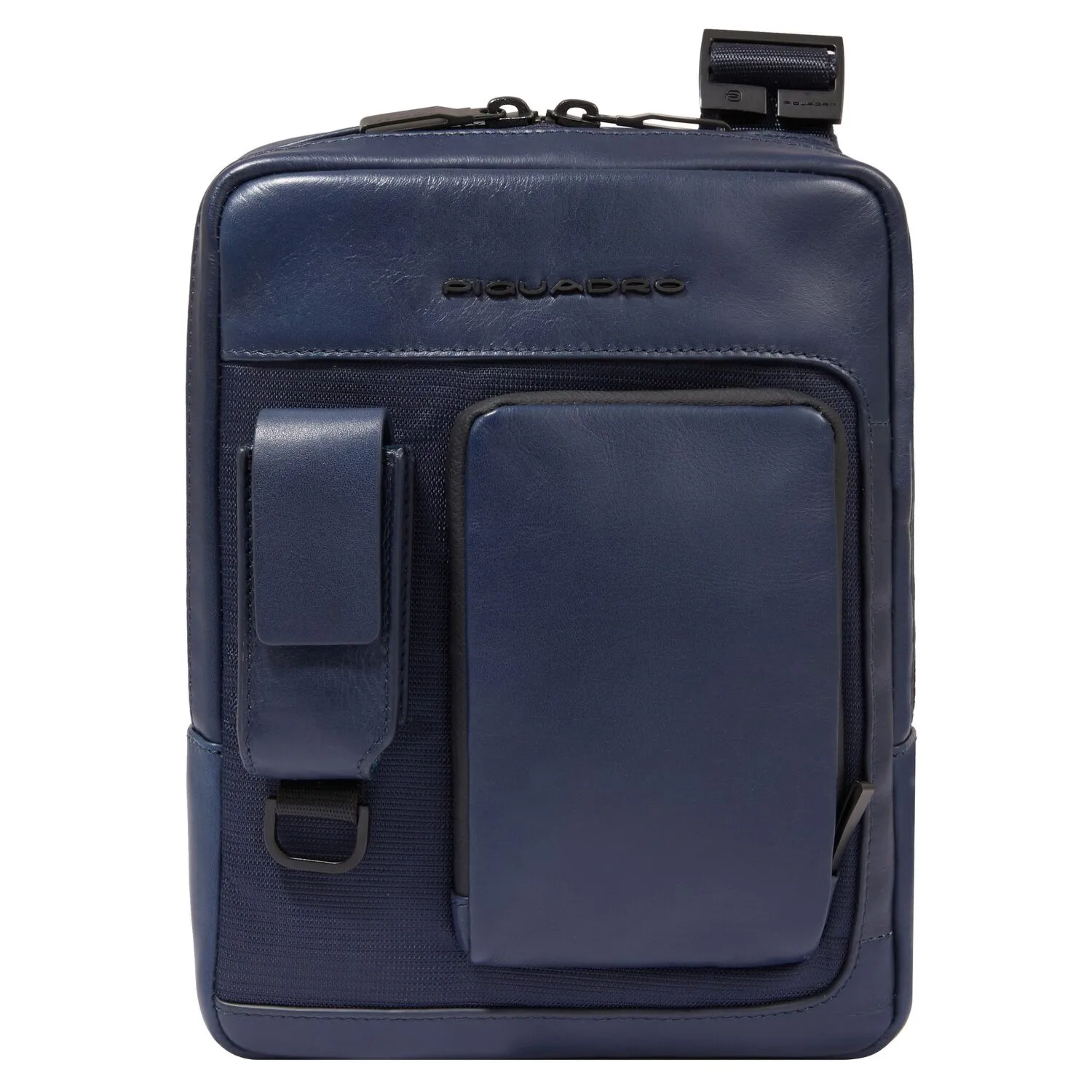 Piquadro W131 Mini Borsa Borsa a tracolla Protezione RFID Pelle 17 cm