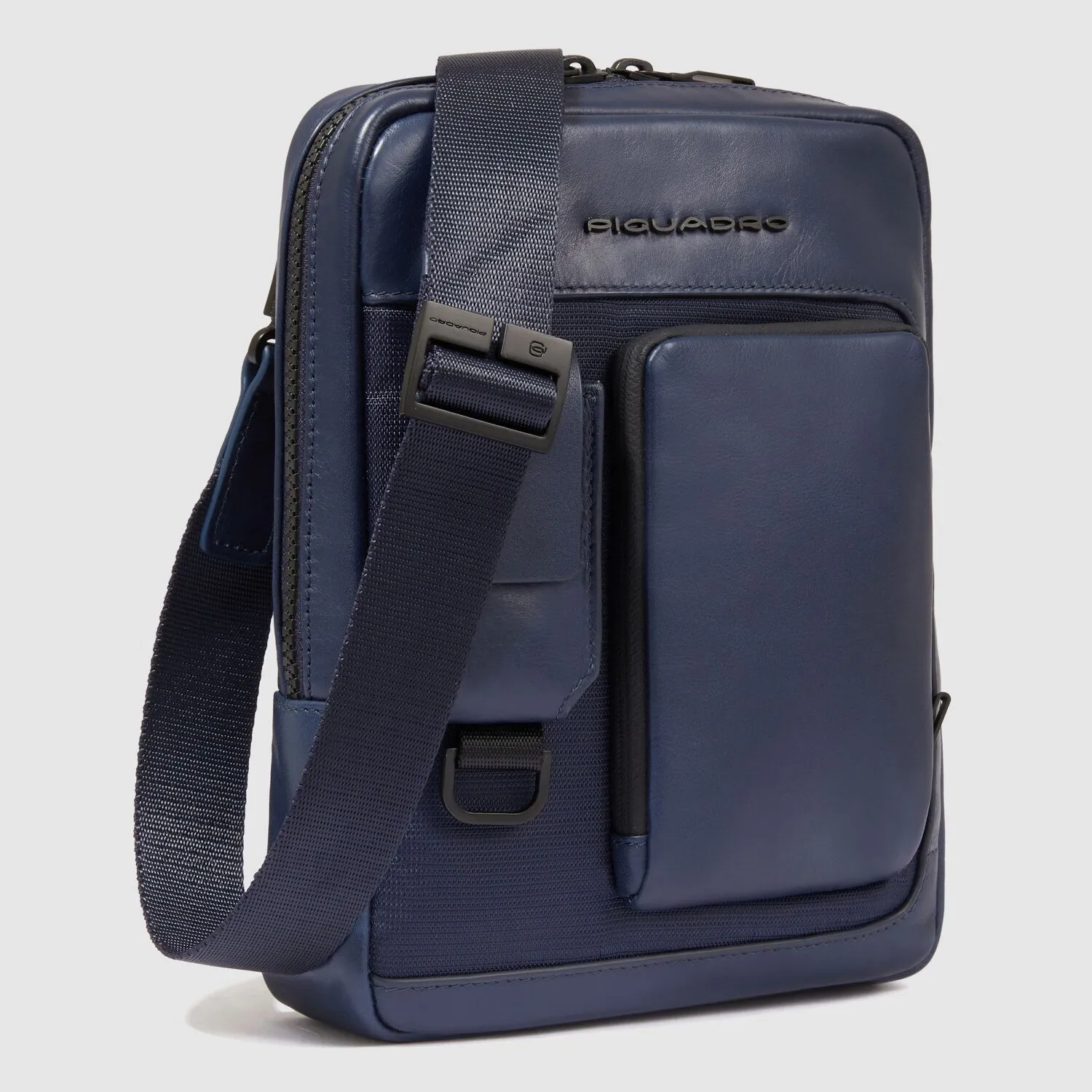 Piquadro W131 Mini Borsa Borsa a tracolla Protezione RFID Pelle 17 cm