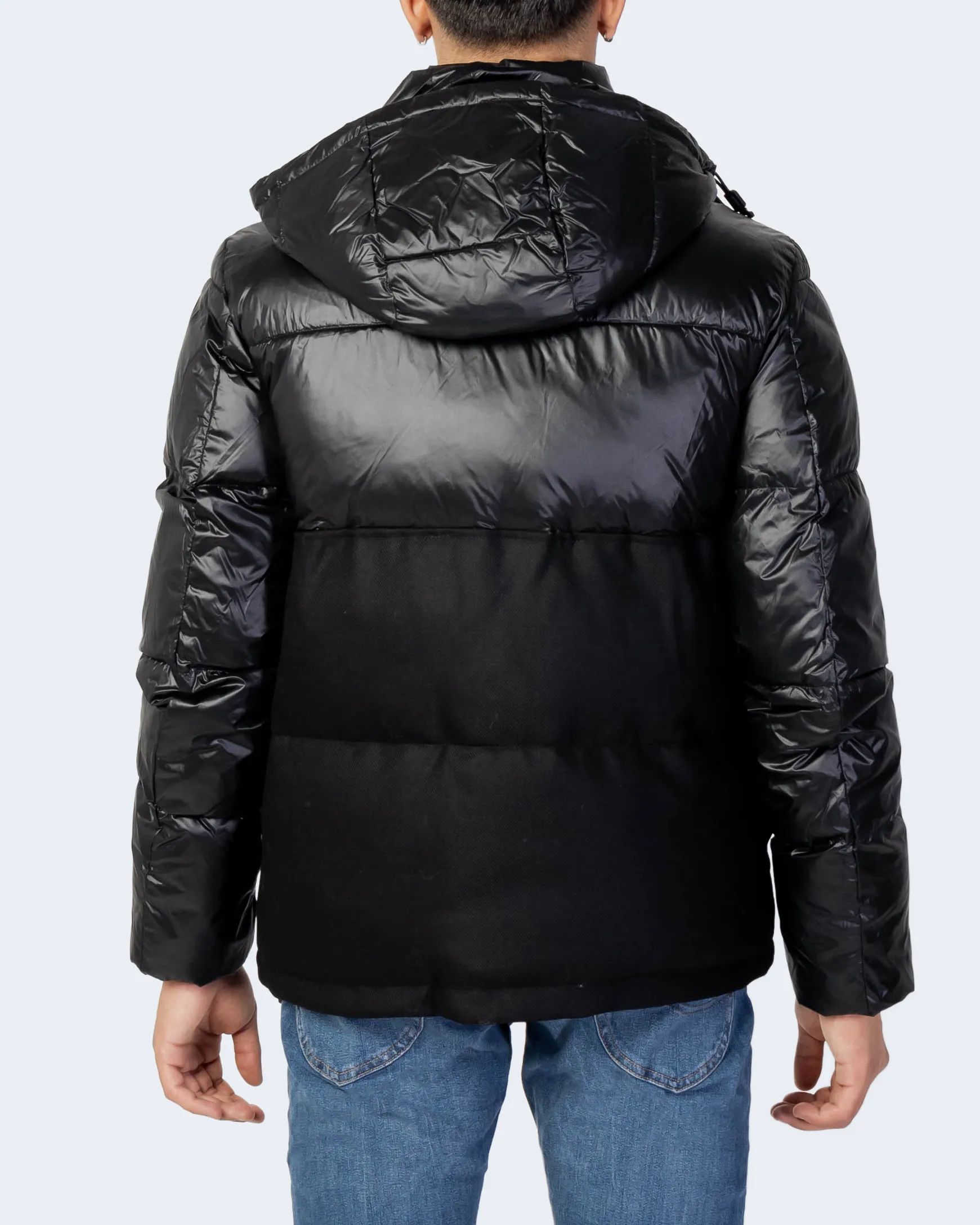 Piumino Antony Morato capo spalla regular fit in nyl Nero