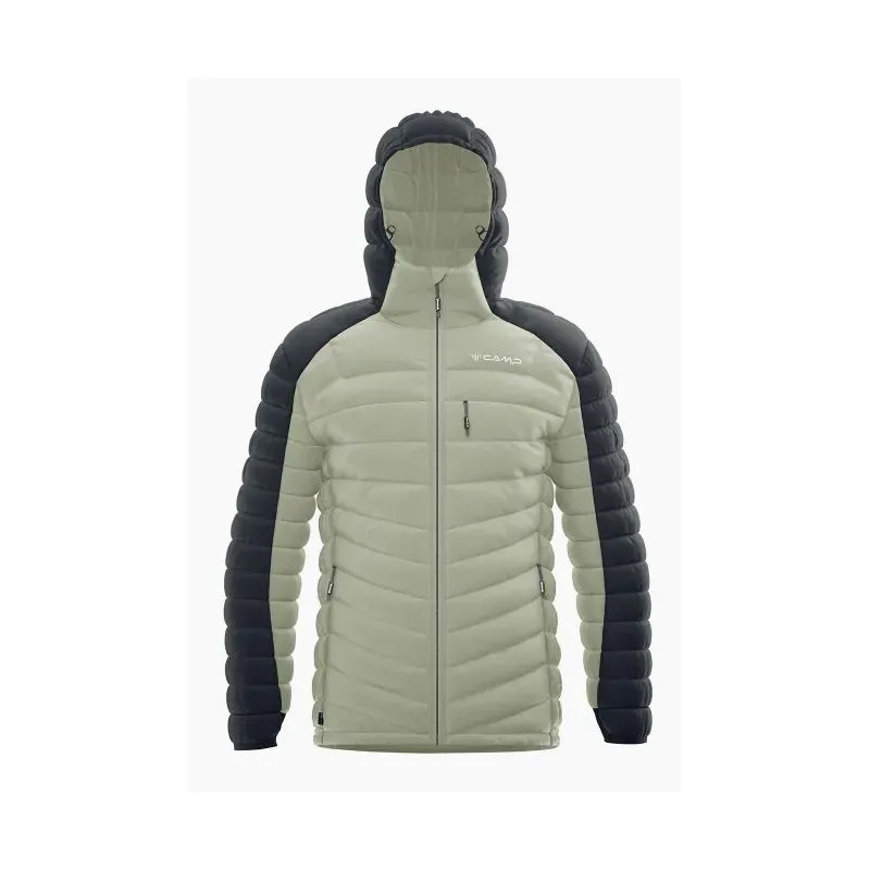 Piumino Camp PROTECTION JACKET (STONE GREY / BLACK / STONE GREY) Uomo