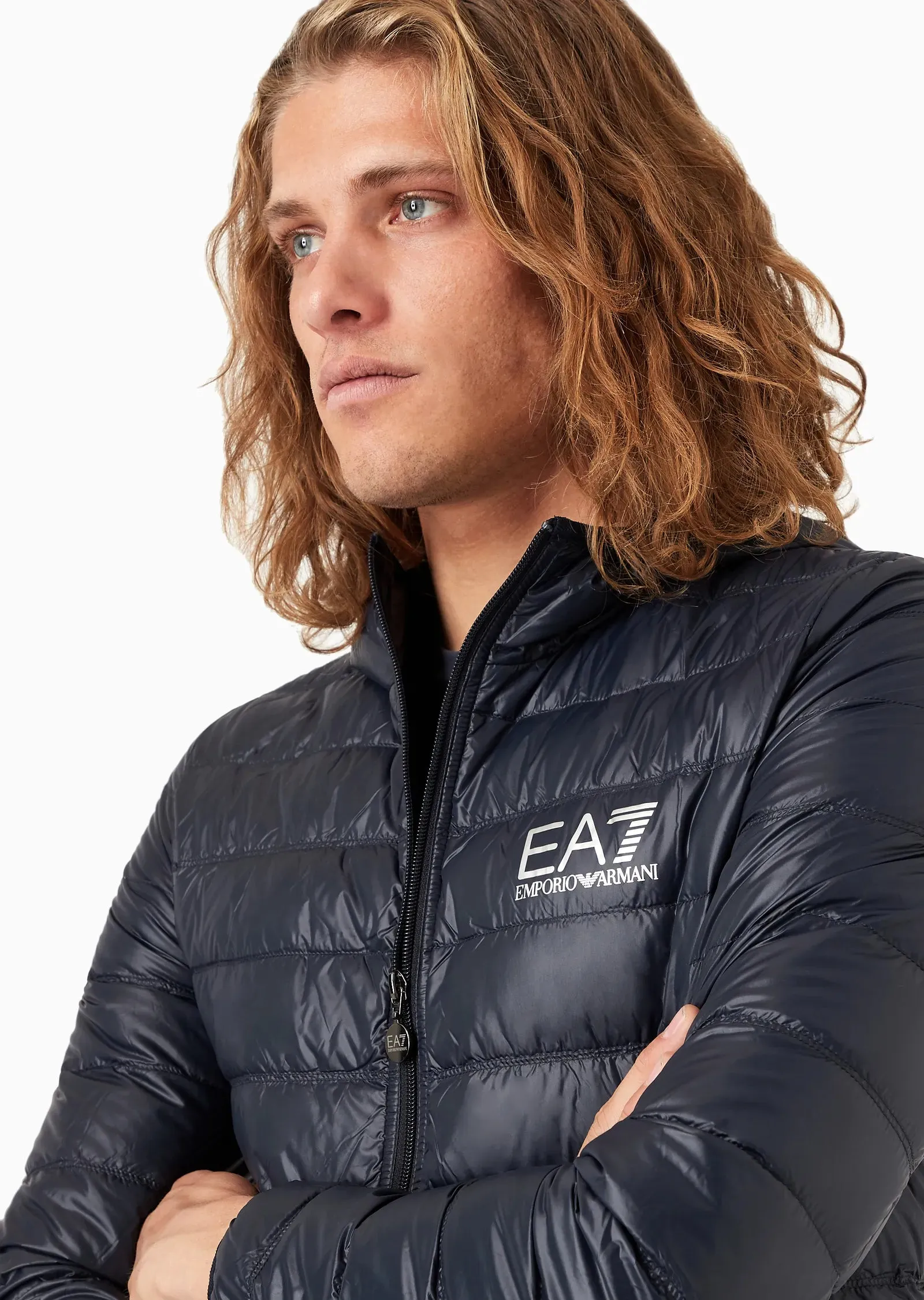 Piumino packable Core Identity con cappuccio EA7 Emporio Armani 8NPB02PN29Z11578