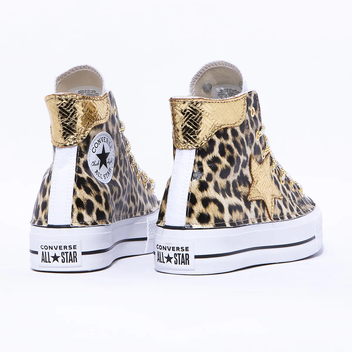 Platform Hi De-la Stars Animalier Gold