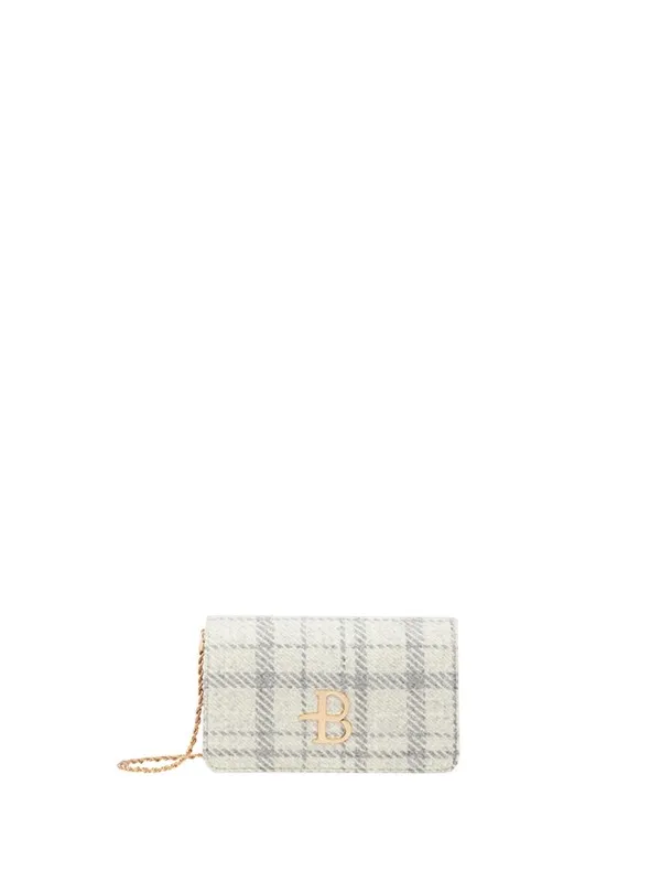 Pochette Diamond 971 in tartan fabric