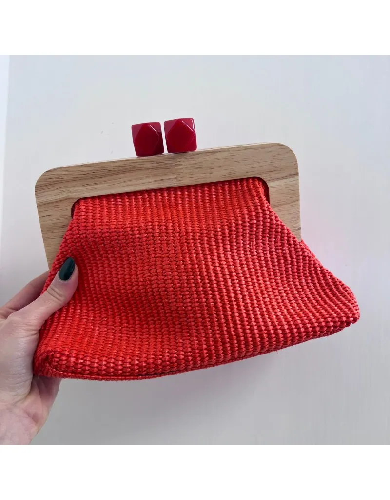 POCHETTE GENEVIEVE ARANCIO