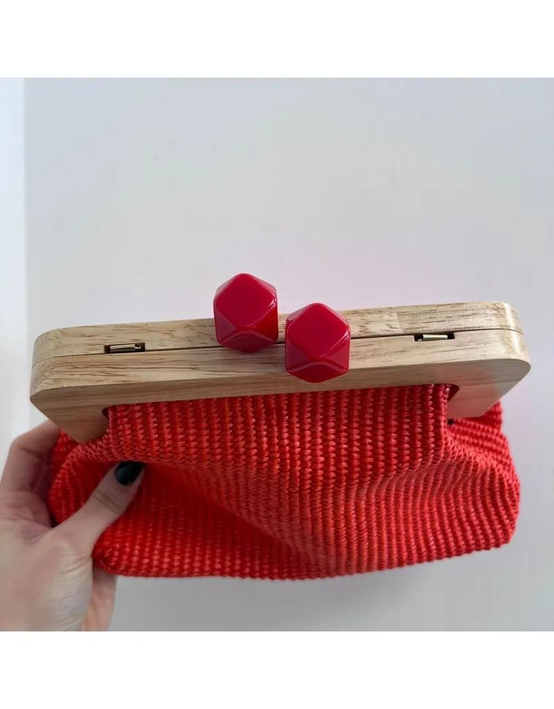 POCHETTE GENEVIEVE ARANCIO