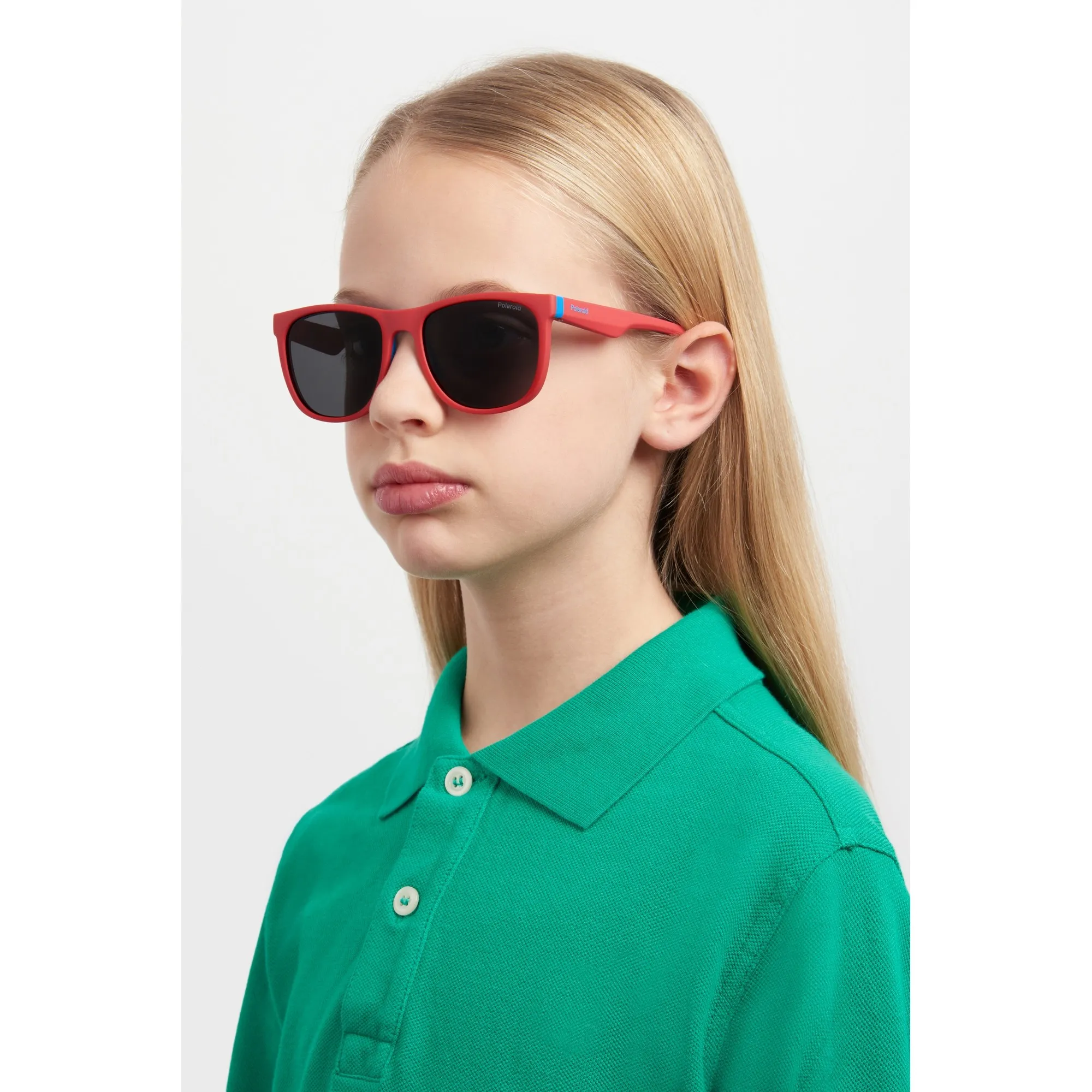   Polaroid Kids PLD 8049/S - 4E3 M9 Red Blue | Occhiale Da Sole Bambino Unisex 