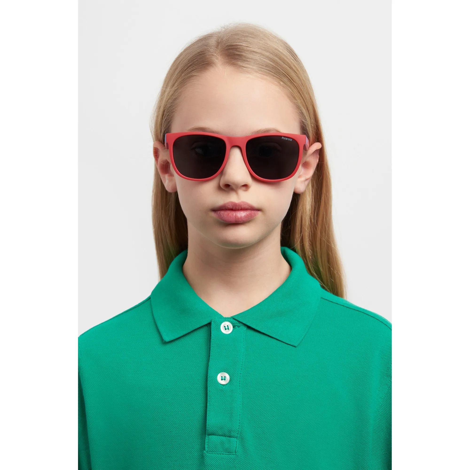   Polaroid Kids PLD 8049/S - 4E3 M9 Red Blue | Occhiale Da Sole Bambino Unisex 