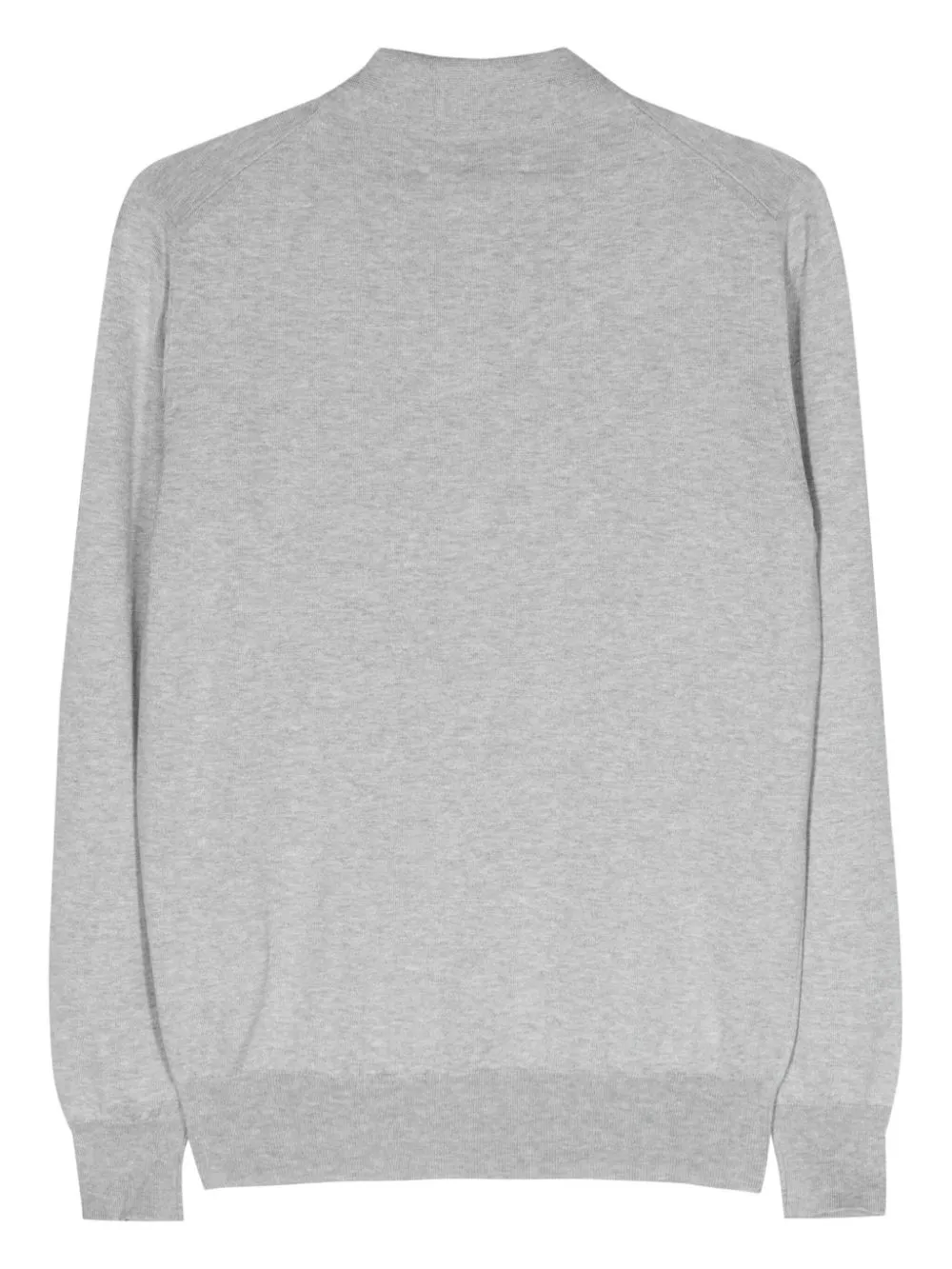 Polo con effetto mélange in grigio Ballantyne - uomo
