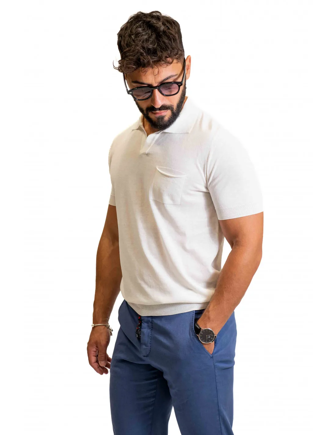 Polo Francesco Pieri - Senza Bottoni - Optical