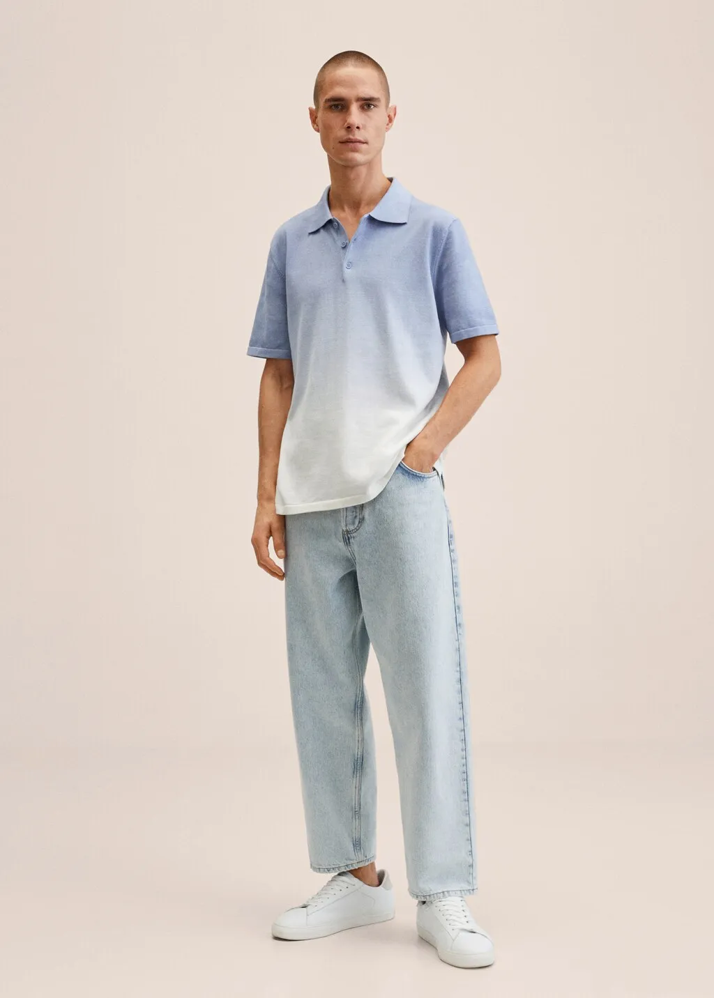 Polo maglia tinta