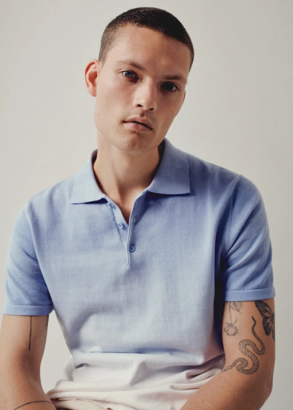 Polo maglia tinta