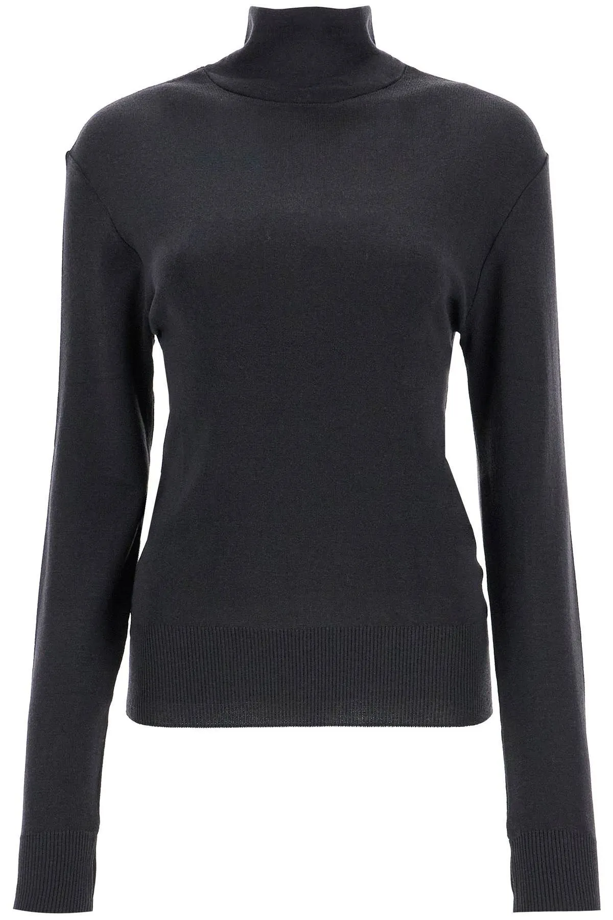 Pullover a collo alto senza cuciture