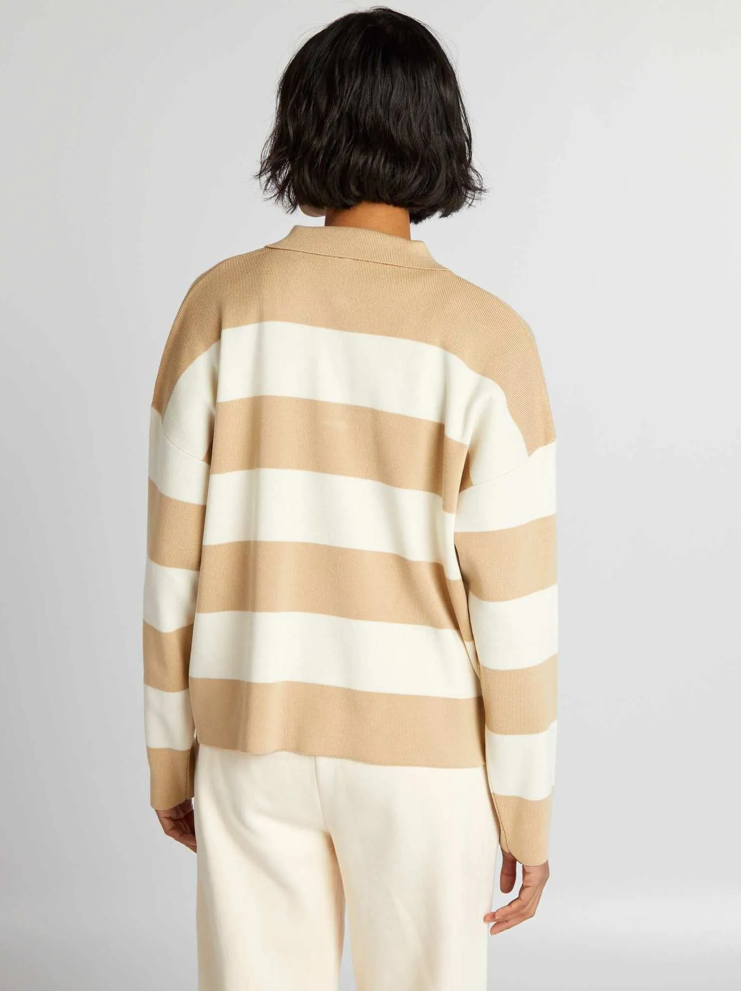 Pullover lavorato a maglia - BIANCO