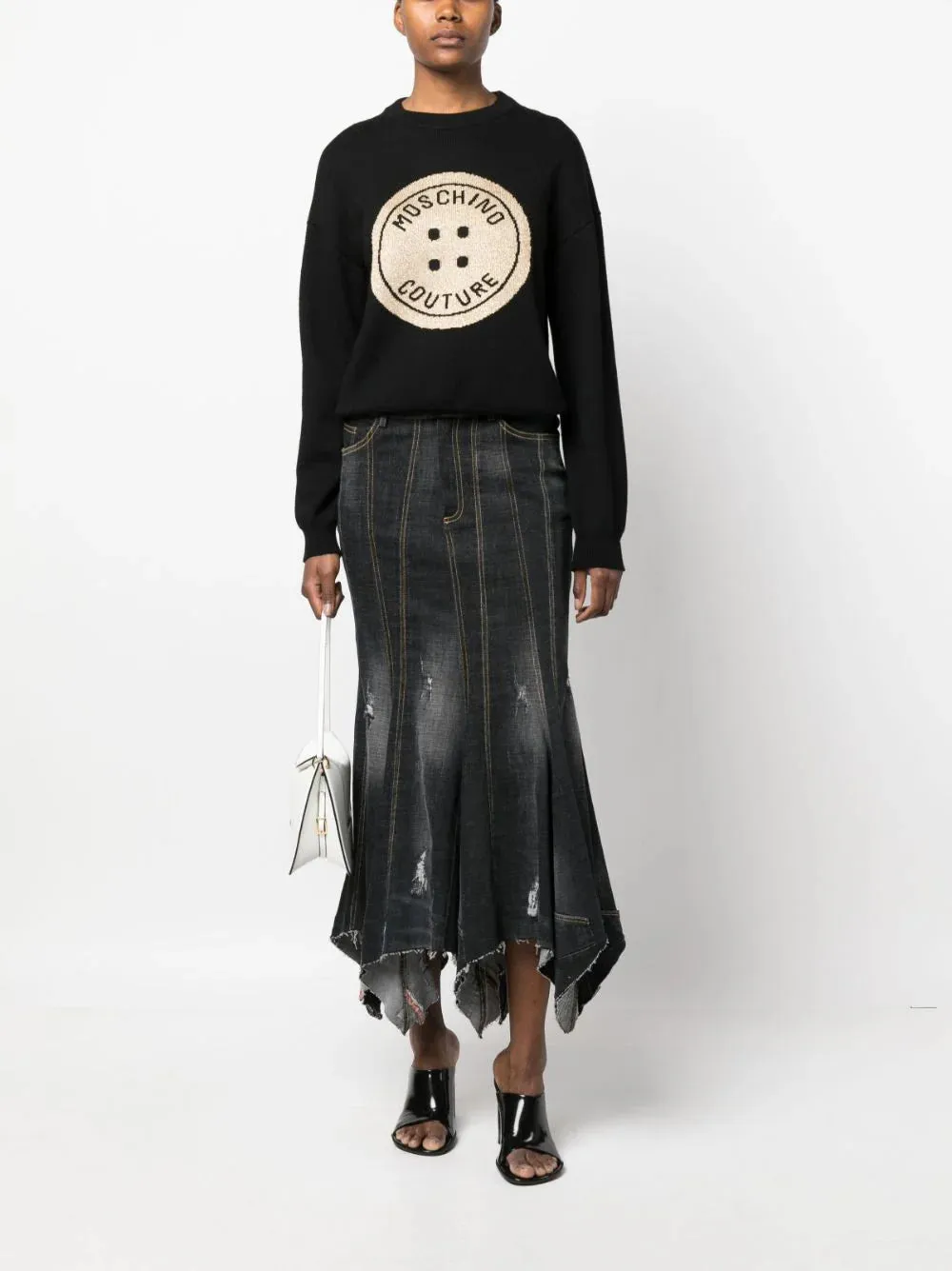 Pullover Moschino Button