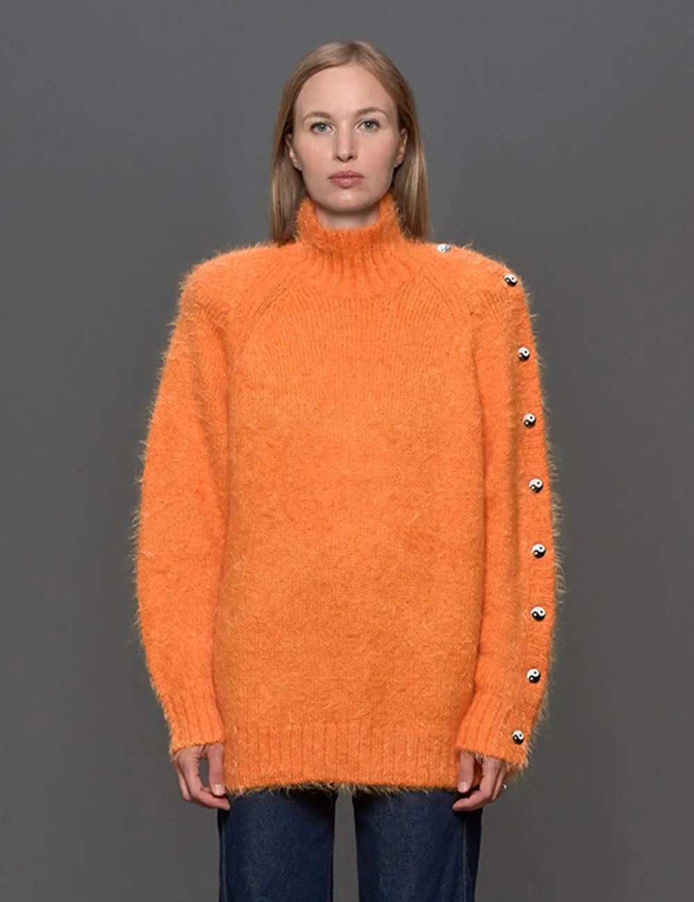 Pullover  Yin Yang Orange