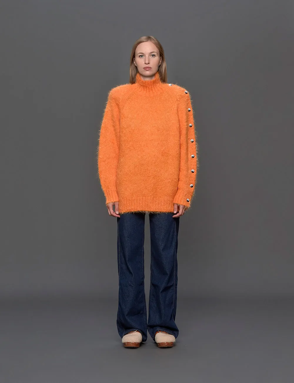 Pullover  Yin Yang Orange