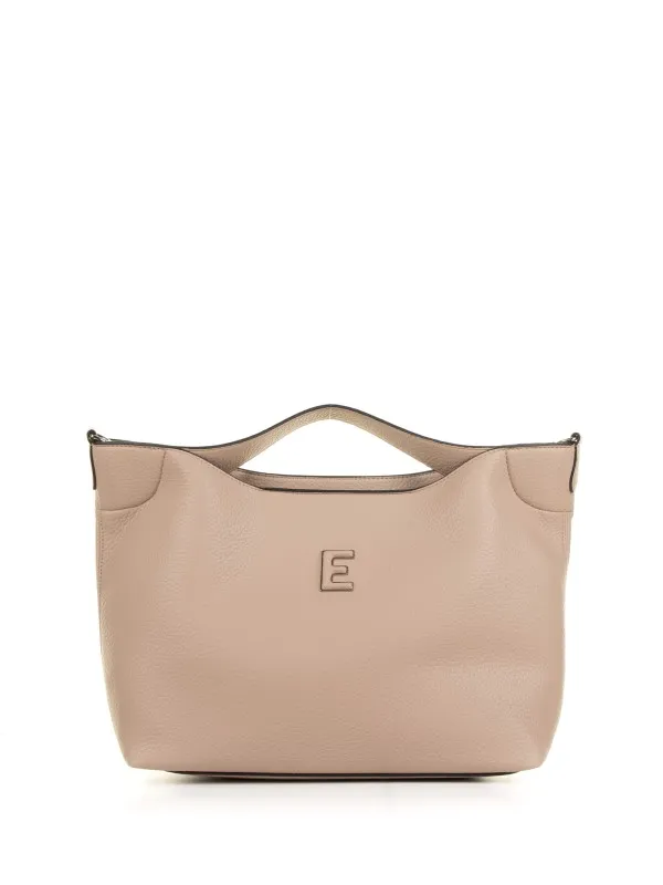 Rachele Small powder pink leather handbag